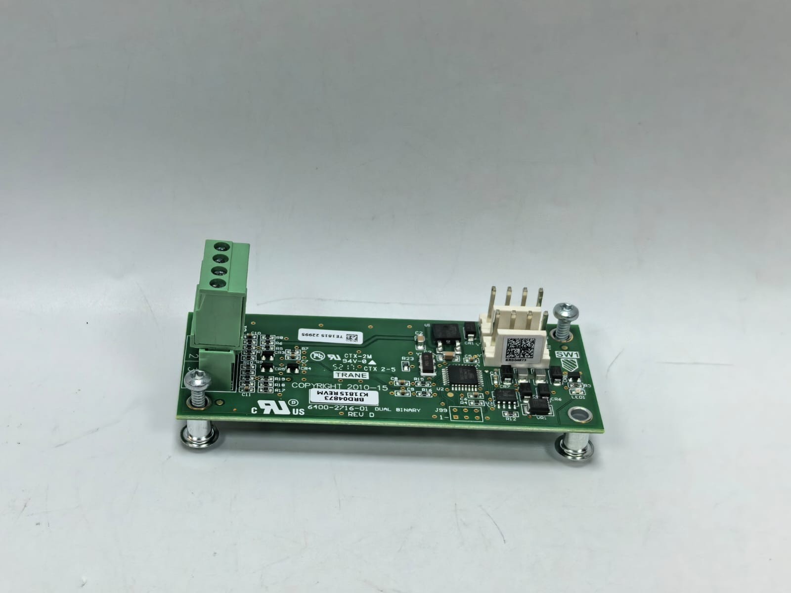 Trane 6400-2716-01 TRANE 6400-2716-01 DUAL BINARY REV D PCB BOARD 2