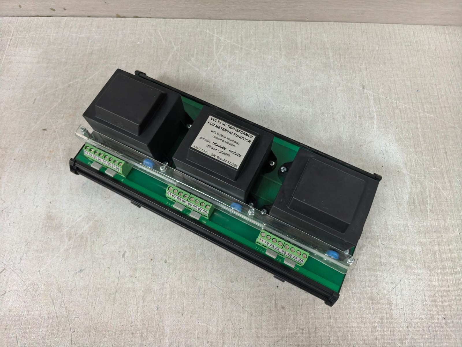 RUFA TRACO BV 411-5032 RUFA TRACO BV 411-5032 VOLTAGE TRANSFORMER FOR METERING FUNCTION 3