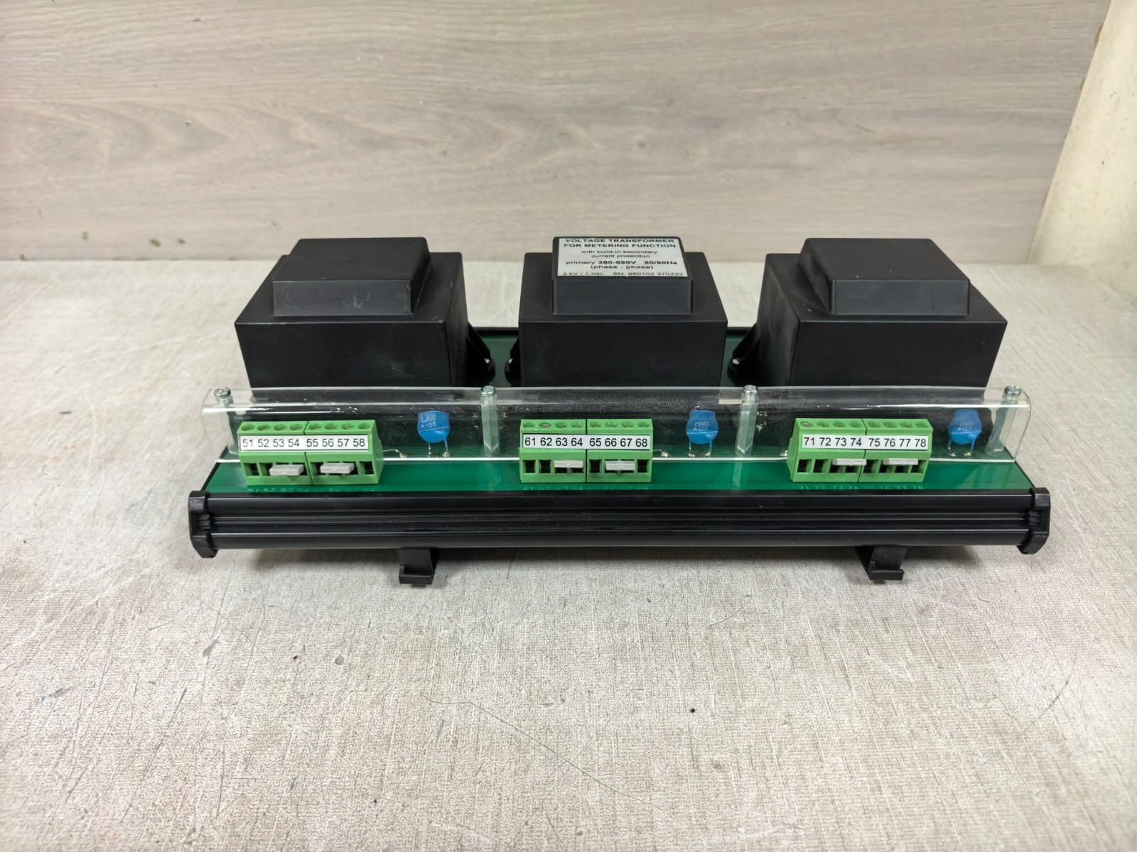 RUFA TRACO BV 411-5032 RUFA TRACO BV 411-5032 VOLTAGE TRANSFORMER FOR METERING FUNCTION 10