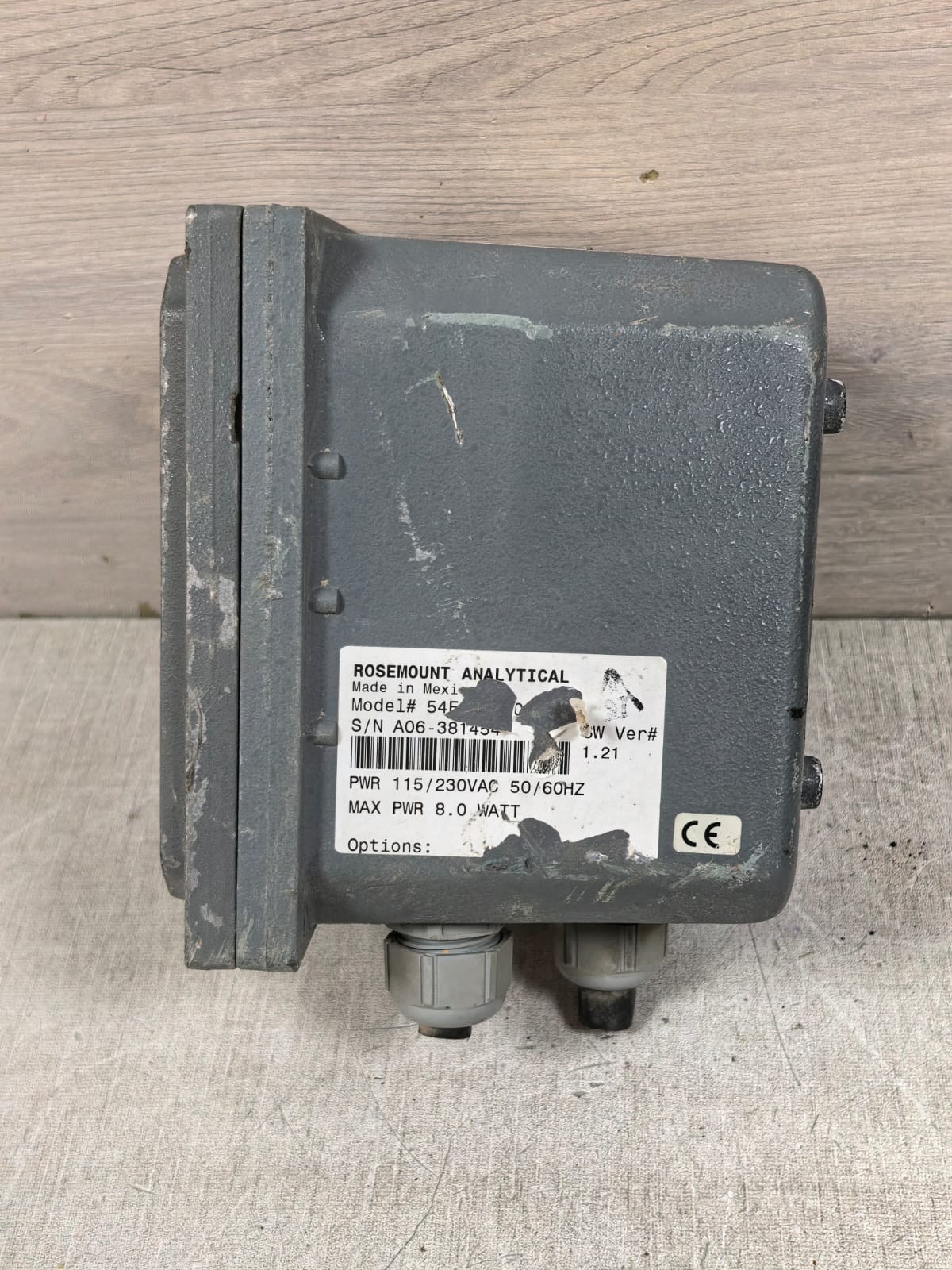 ROSEMOUNT ANALYTICAL 54EC ROSEMOUNT ANALYTICAL 54EC CONDUCTIVITY ANALYZER 7