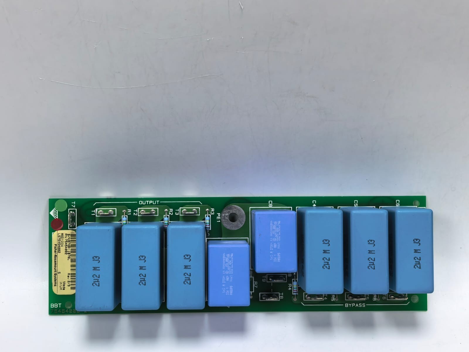 Liebert 75454002 LIEBERT/FISHER-ROSEMOUNT SYSTEMS 75454002 PCB BOARD 1