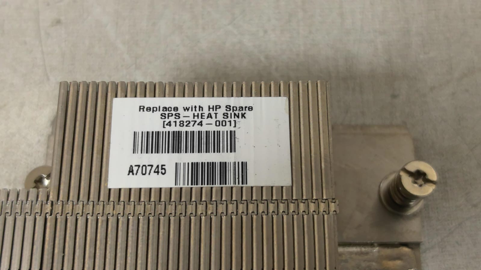 HP 410713-001 HP 410713-001 SPS-HEAT SINK (41874-001) 2