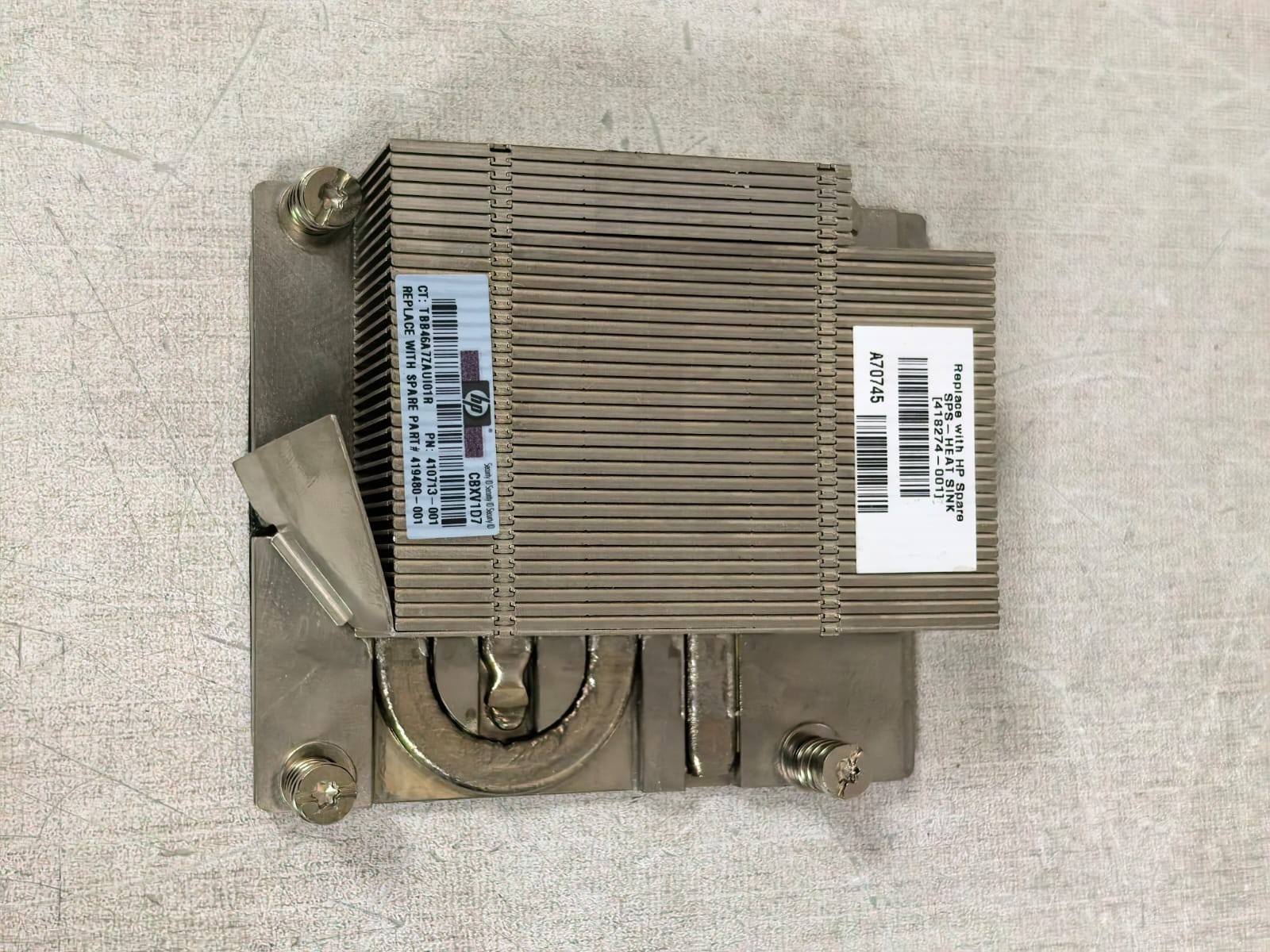 HP 410713-001 HP 410713-001 SPS-HEAT SINK (41874-001) 9
