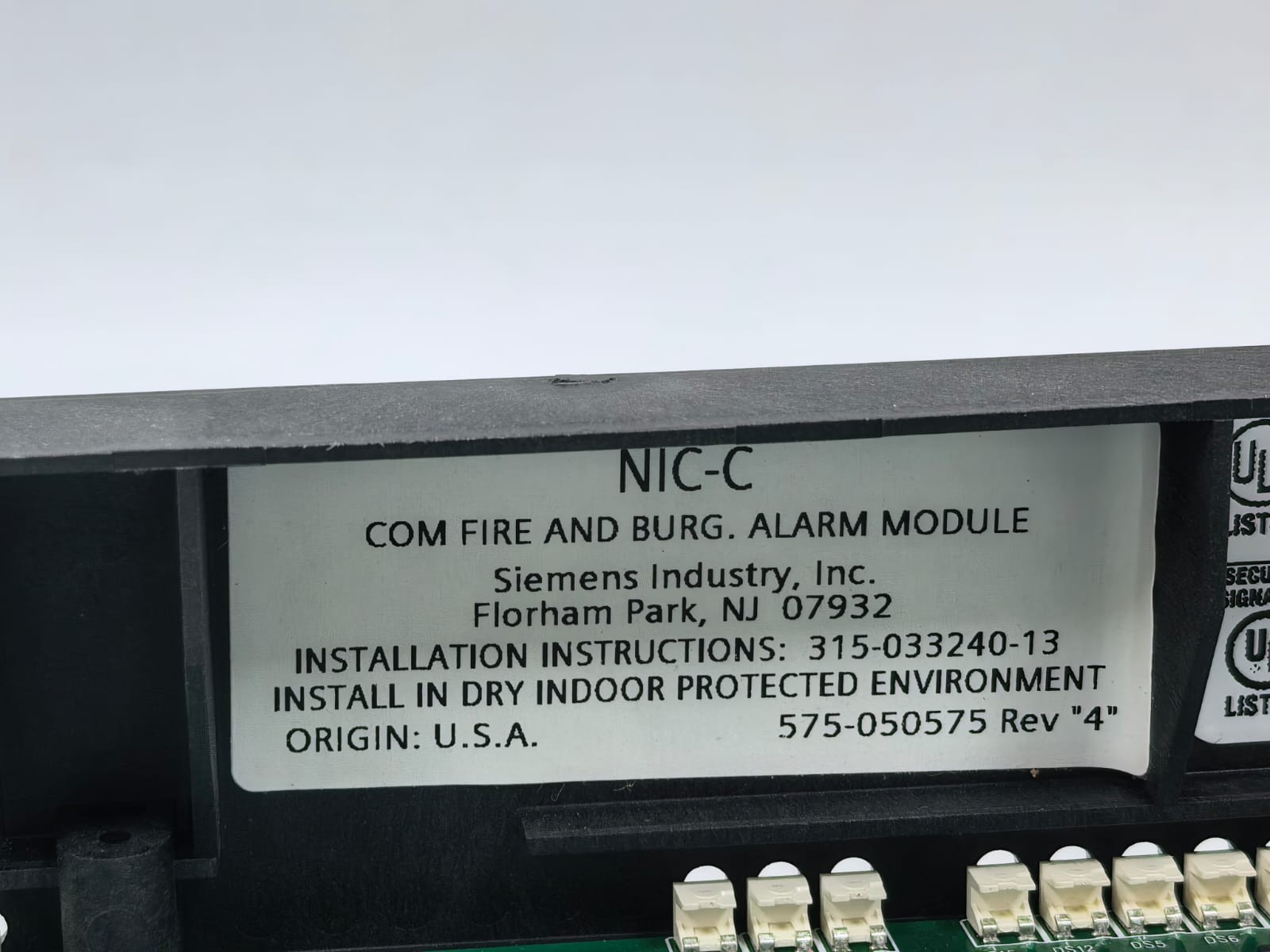 Siemens 580-034890-1B SIEMENS NIC-C 580-034890-1B NETWORK INTERFACE CARD 5