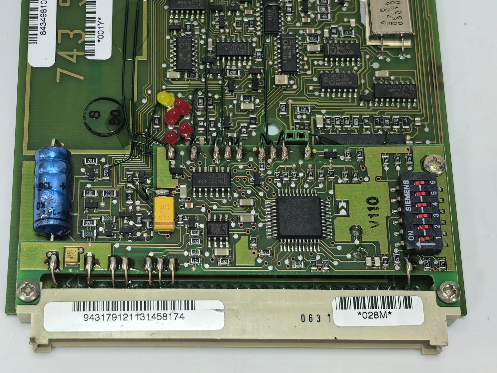 Hirschmann 743 536-101 HIRSCHMANN OYDE-S BFOC 743 536-101 FIBEROPTIC INTERFACE CARD 6
