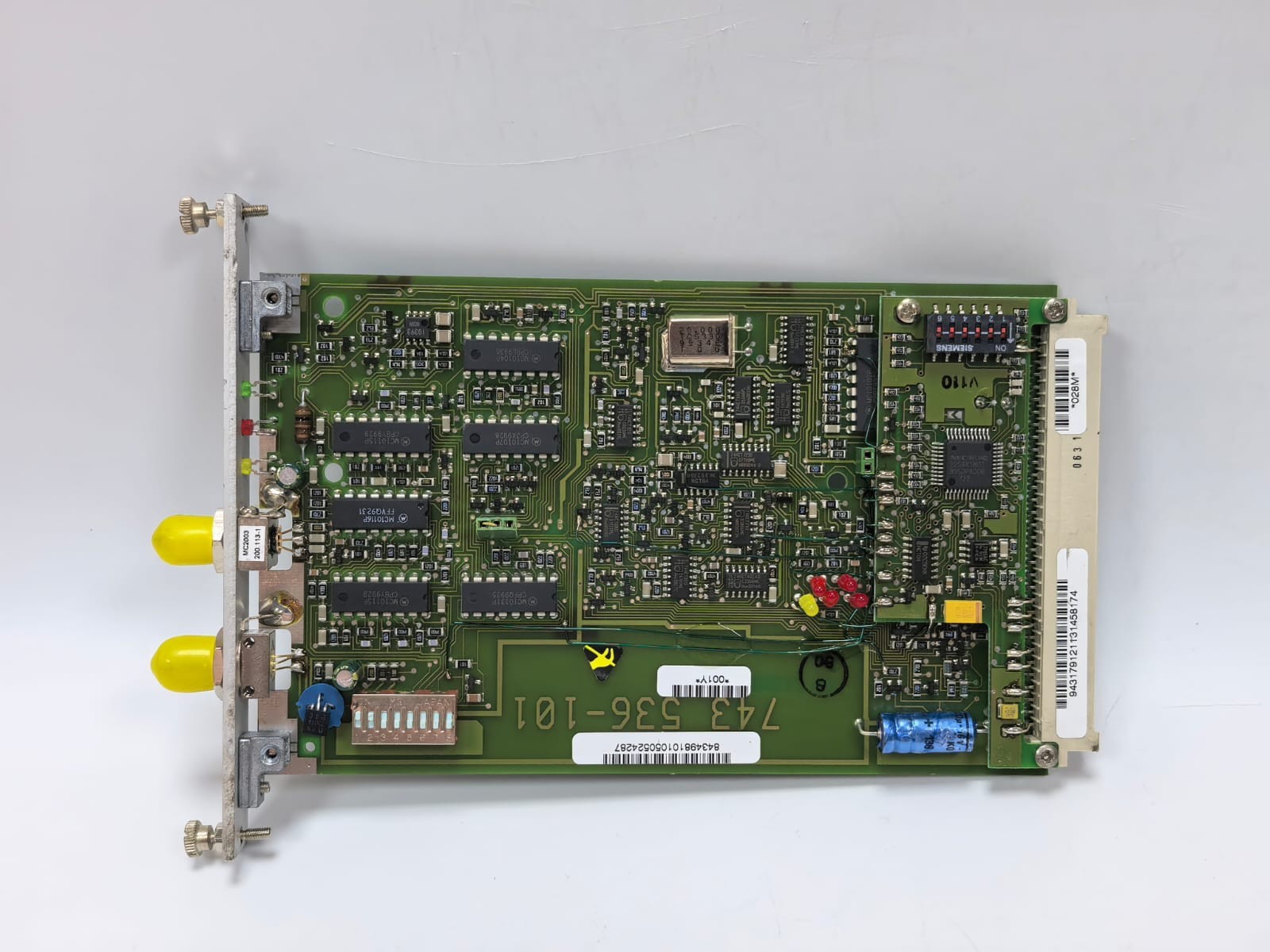 Hirschmann 743 536-101 HIRSCHMANN OYDE-S BFOC 743 536-101 FIBEROPTIC INTERFACE CARD 8