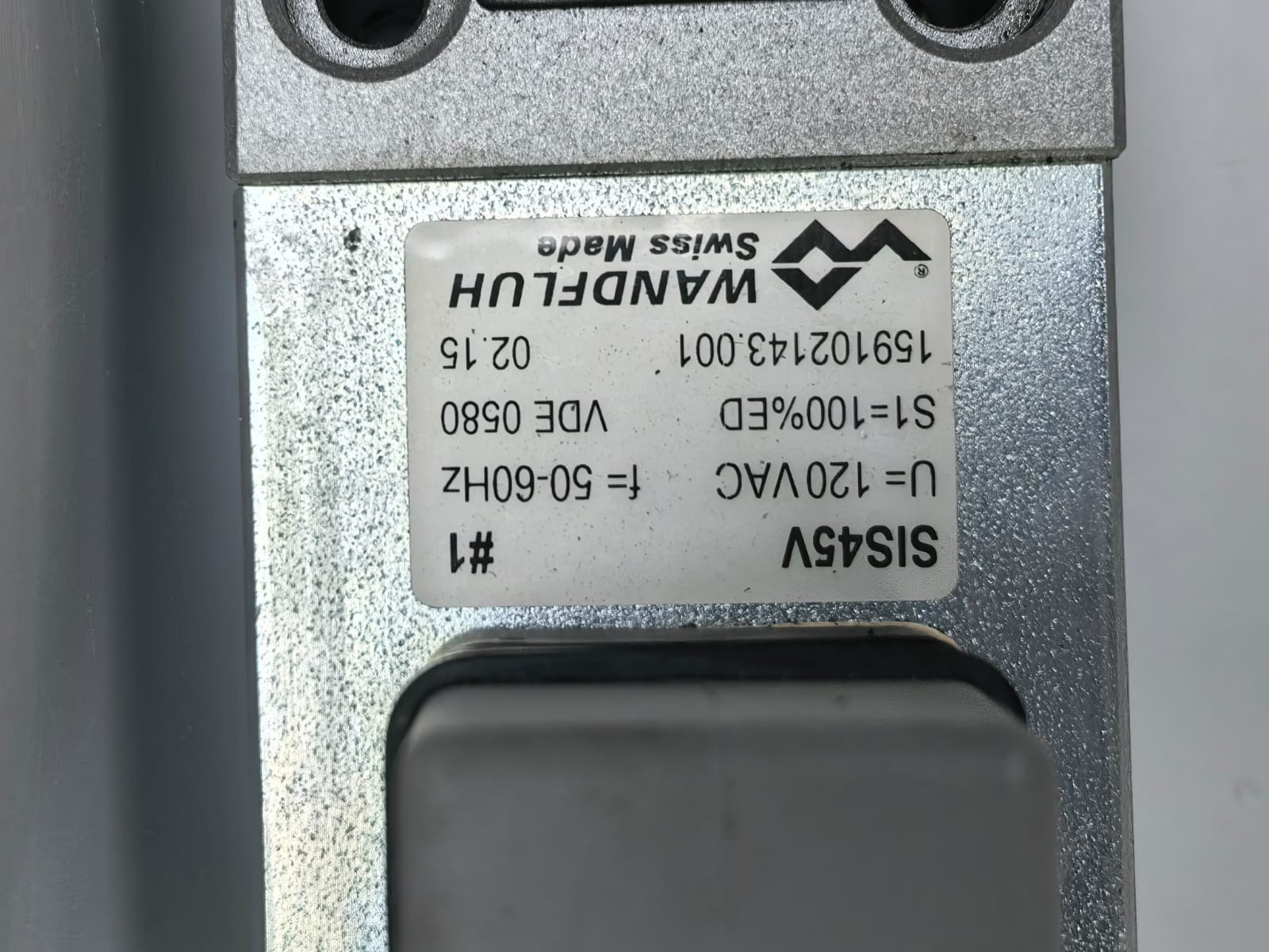 WANDFLUH SIS45V WANDFLUH SIS45V SOLENOID VALVE AS22061A 2