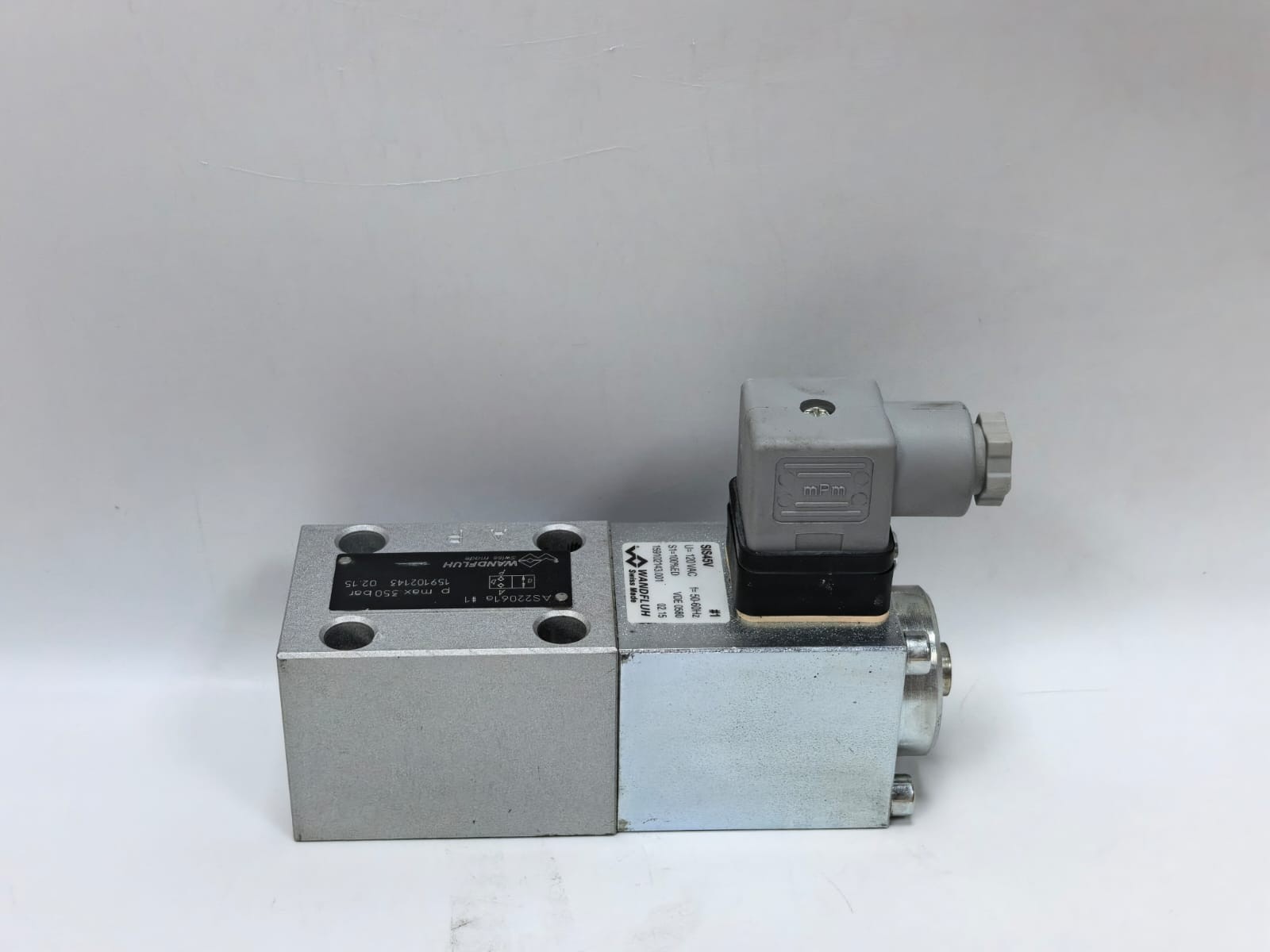 WANDFLUH SIS45V WANDFLUH SIS45V SOLENOID VALVE AS22061A 7
