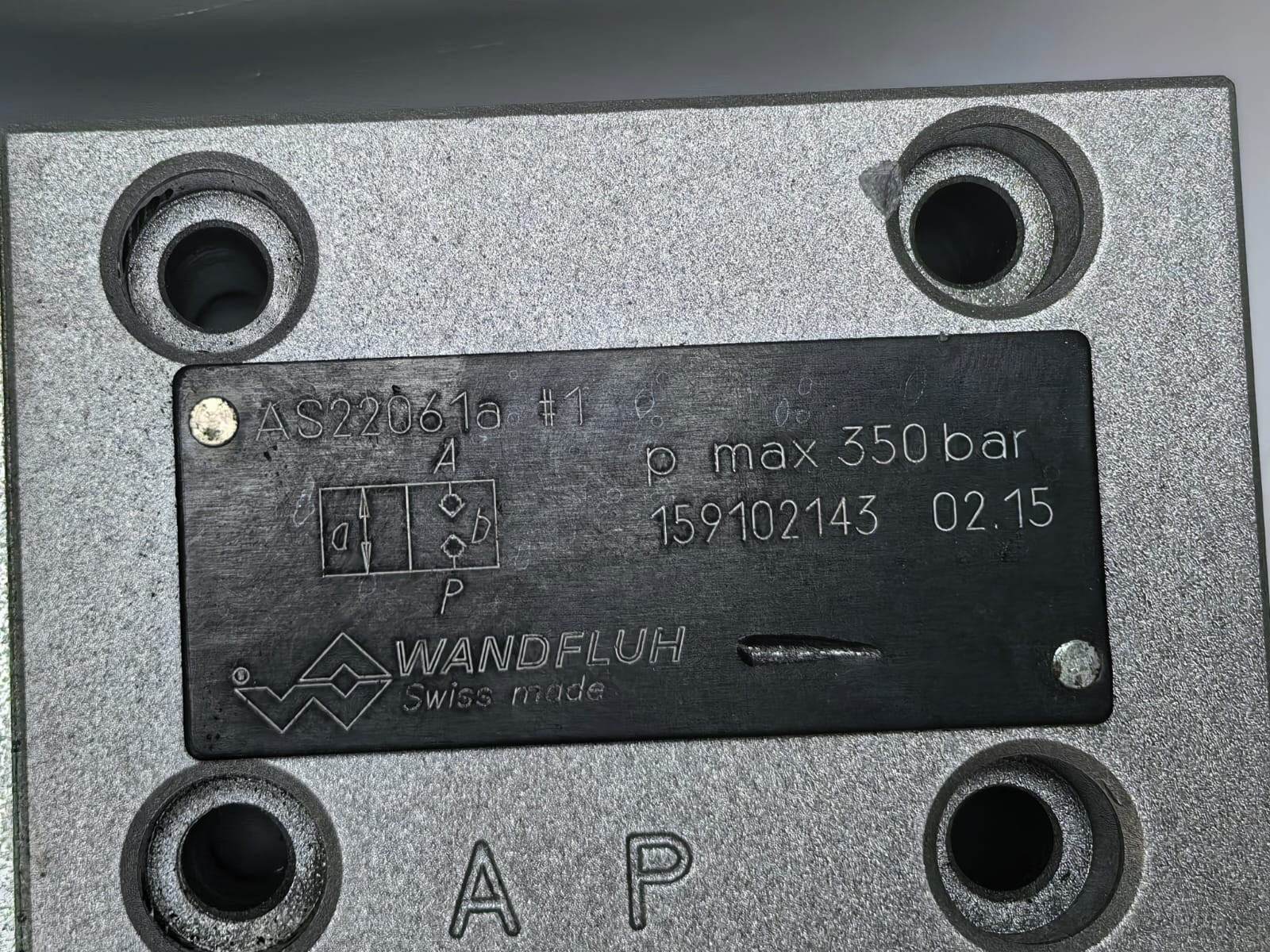WANDFLUH SIS45V WANDFLUH SIS45V SOLENOID VALVE AS22061A 8