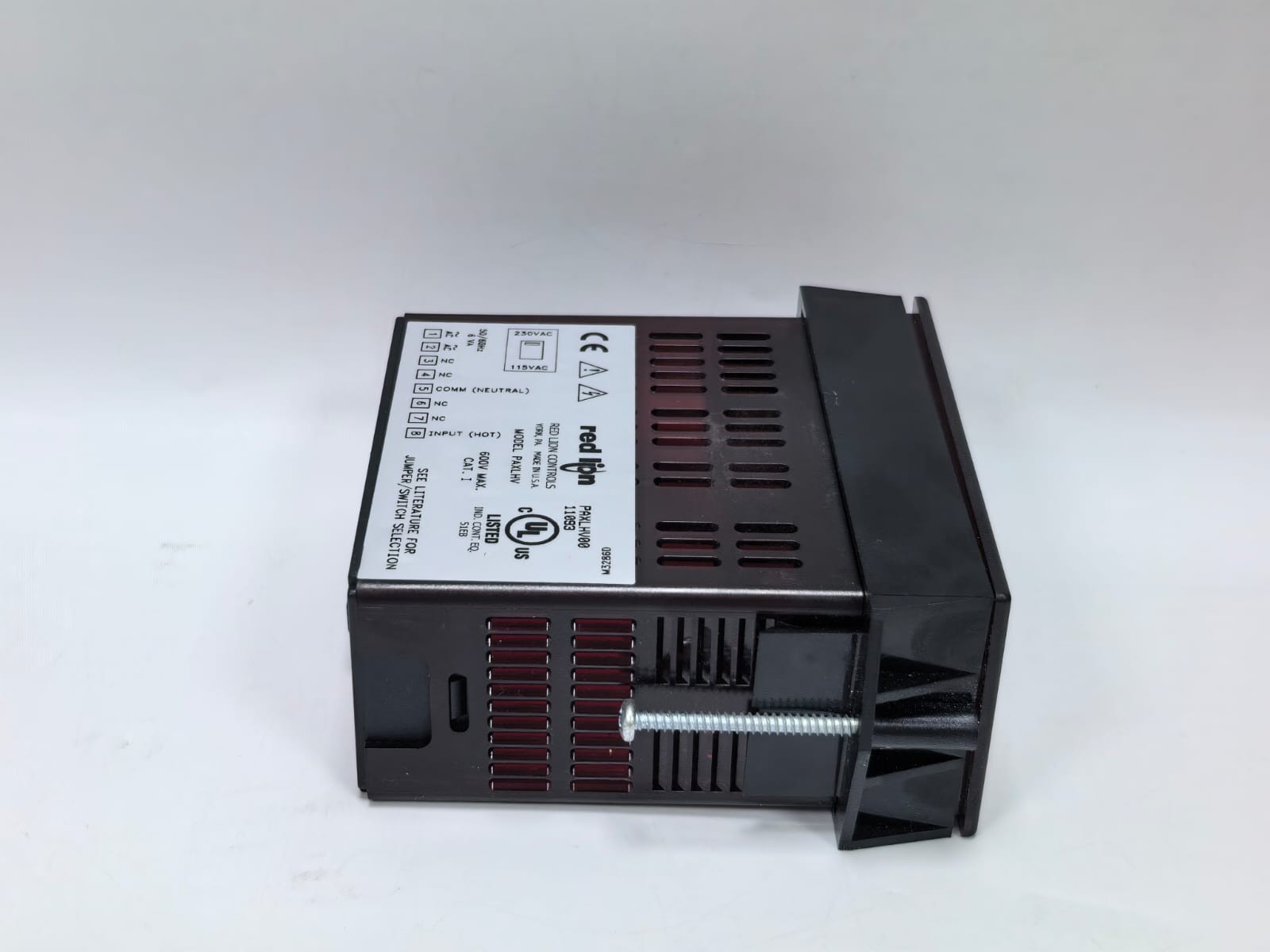 Red Lion Controls PAXLHV00 RED LION CONTROLS PAXLHV DIGITAL PANEL AC VOLTMETER PAXLHV00 5