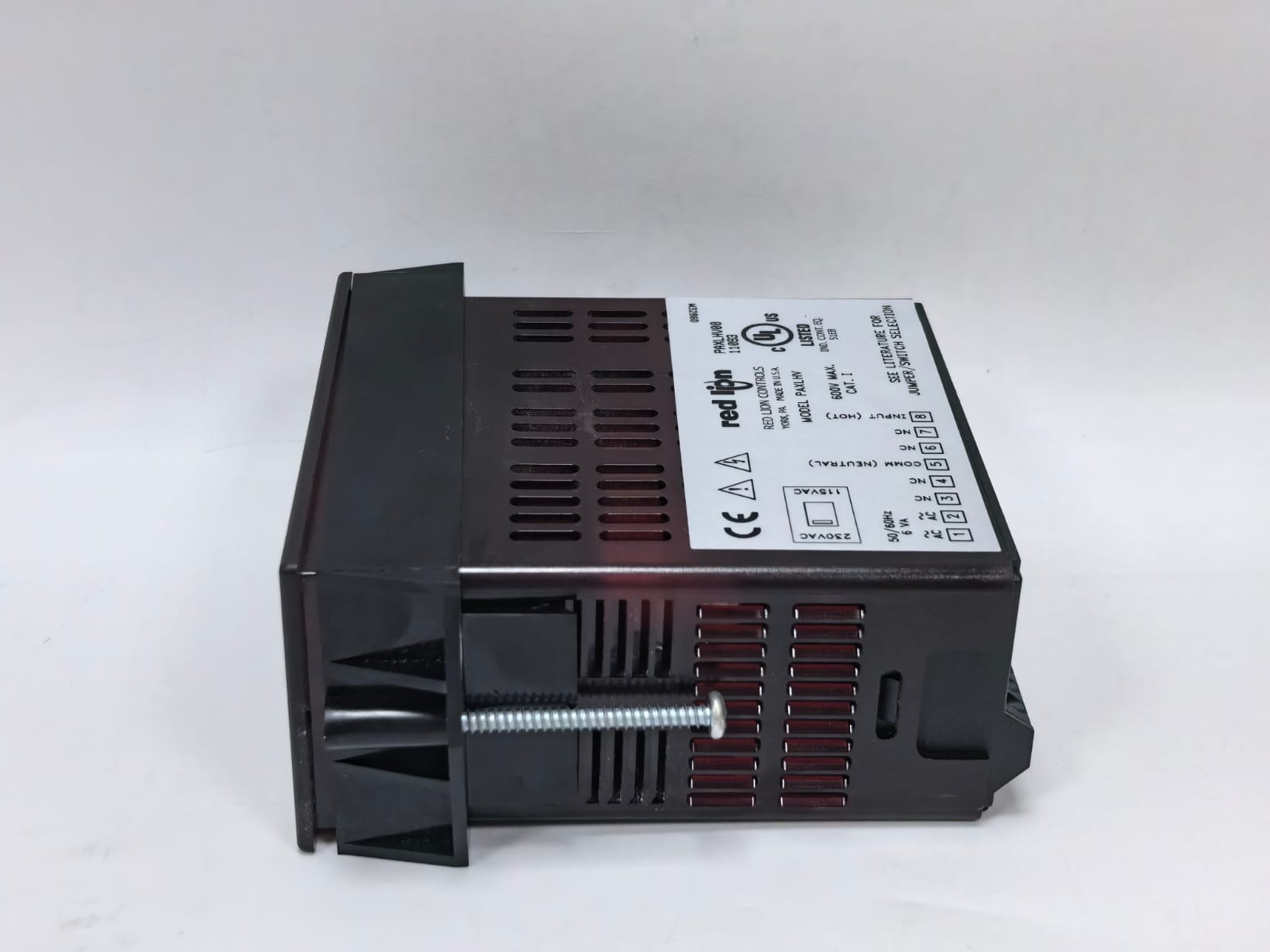 Red Lion Controls PAXLHV00 RED LION CONTROLS PAXLHV DIGITAL PANEL AC VOLTMETER PAXLHV00 6