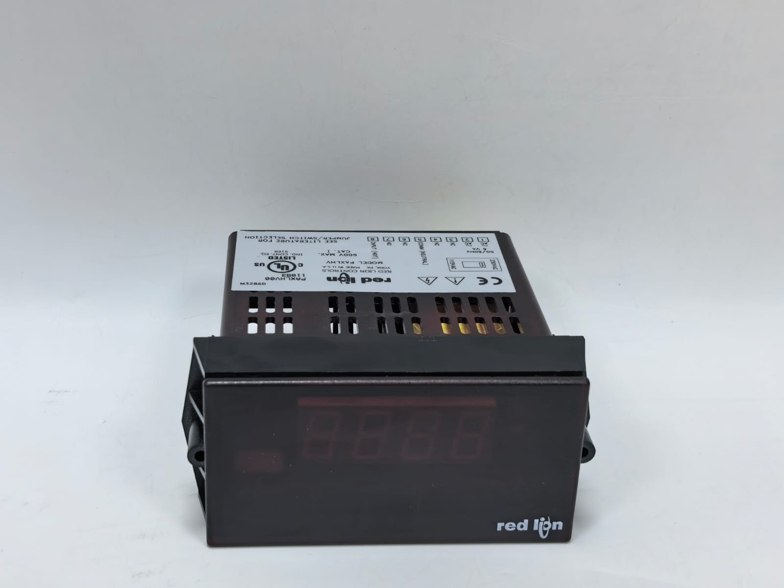 RED LION CONTROLS PAXLHV DIGITAL PANEL AC VOLTMETER PAXLHV00