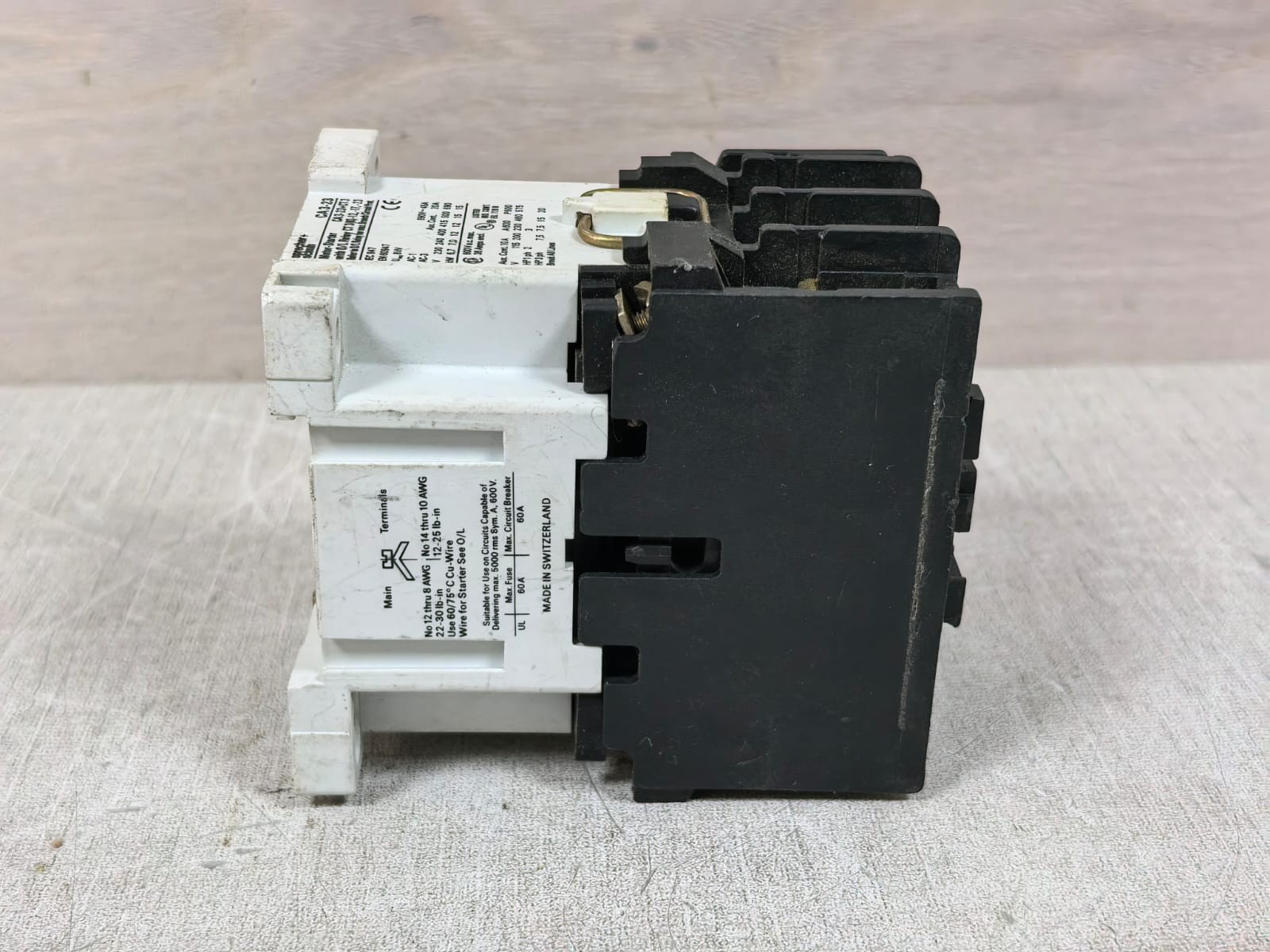 SPRECHER + SCHUH CA 3-23 SPRECHER + SCHUH CA 3-23 MOTOR STARTER 5
