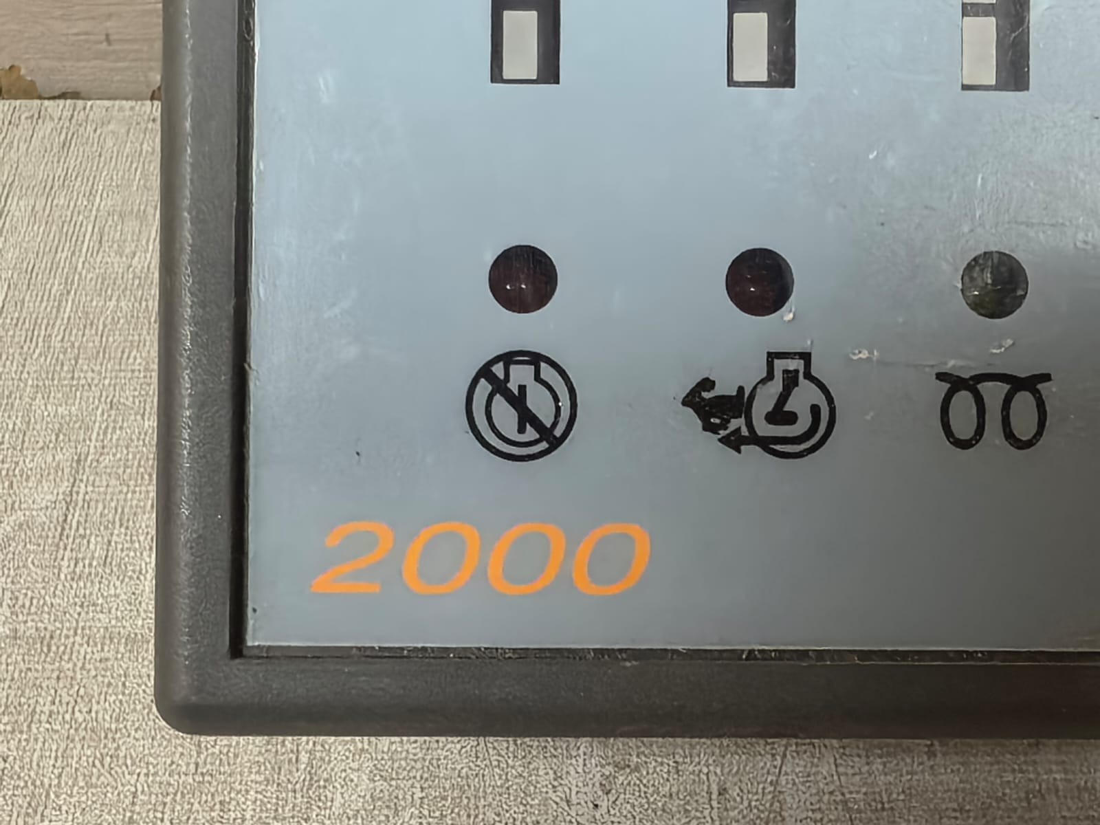 FG WILSON/ OLYMPIAN 650-378 /2000 FG WILSON/ OLYMPIAN 650-378 /2000 GENERATOR CONTROL PANEL 3