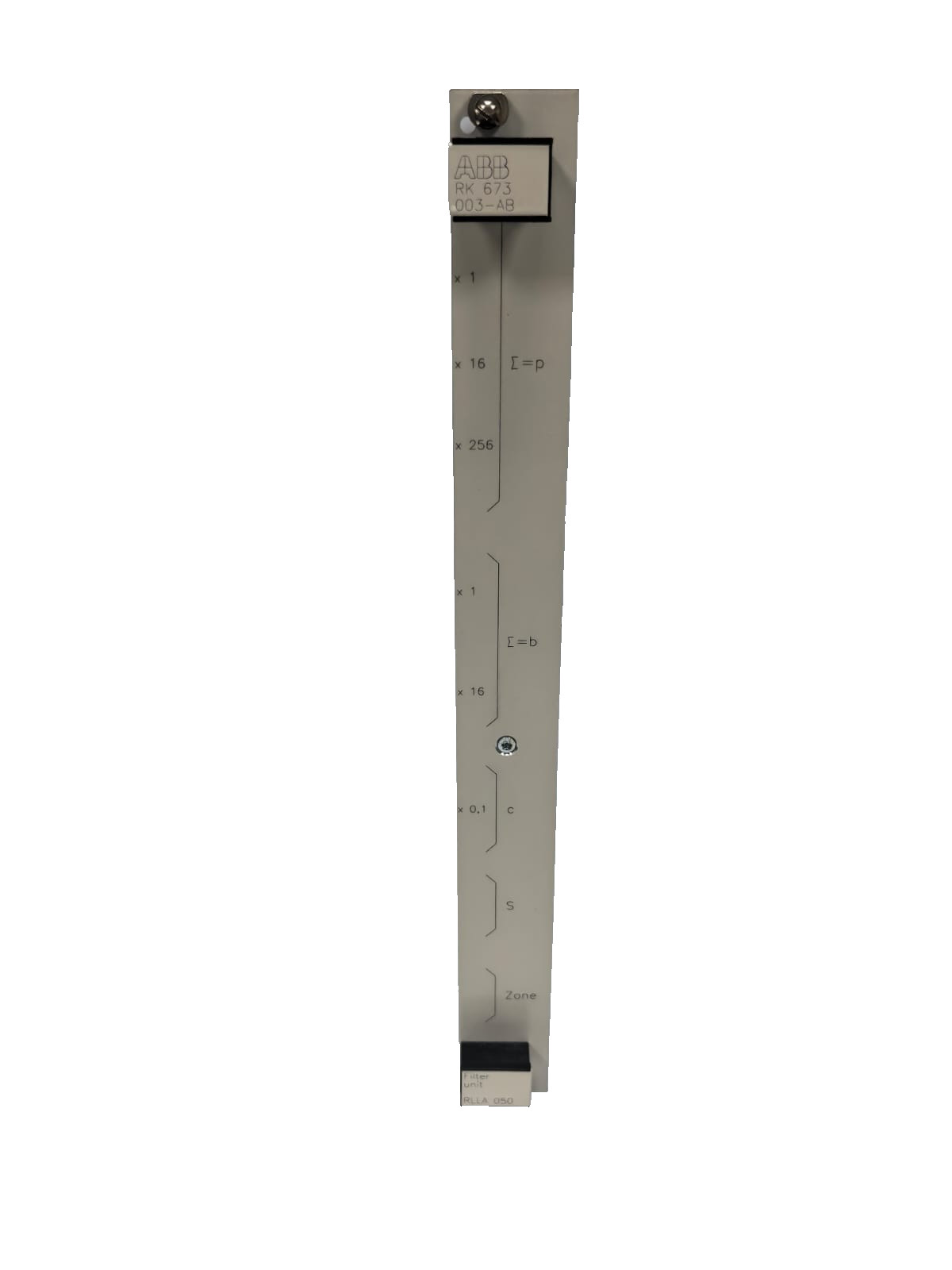 ABB 2668 185-391 ABB RK 673 003-AB PCB BOARD 2668 185-391 1