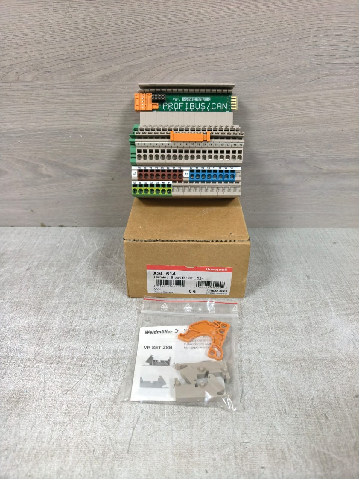 Honeywell XSL514 HONEYWELL XSL514 TERMINAL BLOCK FOR XFL 524 1