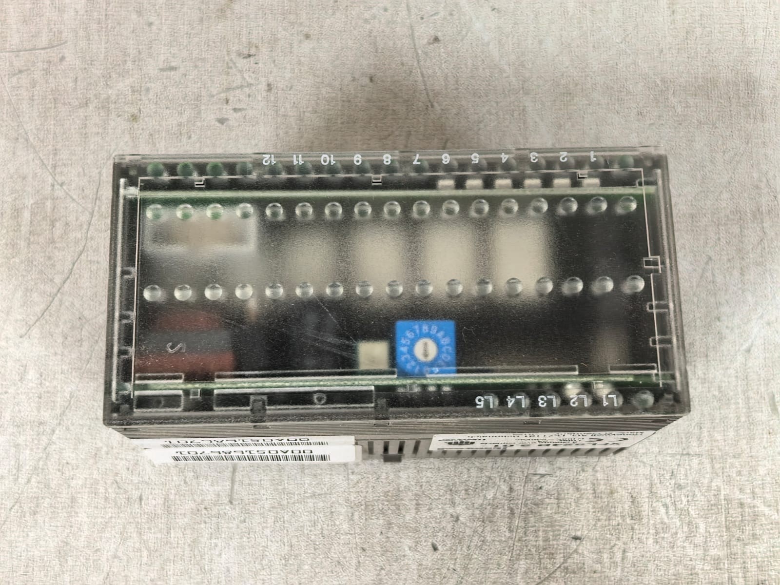 Honeywell XFL524B 2.01 HONEYWELL XFL524B 2.01 6 CHANGE OVER CONTACTS 5