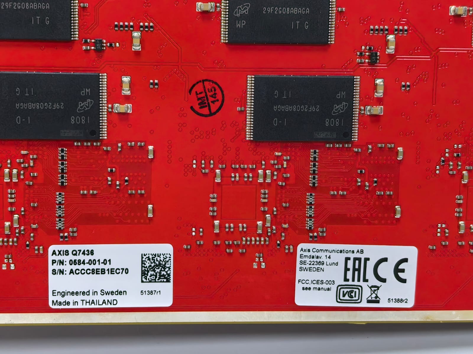 AXIS COMMUNICATION 0584-001-01 AXIS COMMUNICATION Q7436 VIDEO ENCODER BLADE 0584-001-01 5