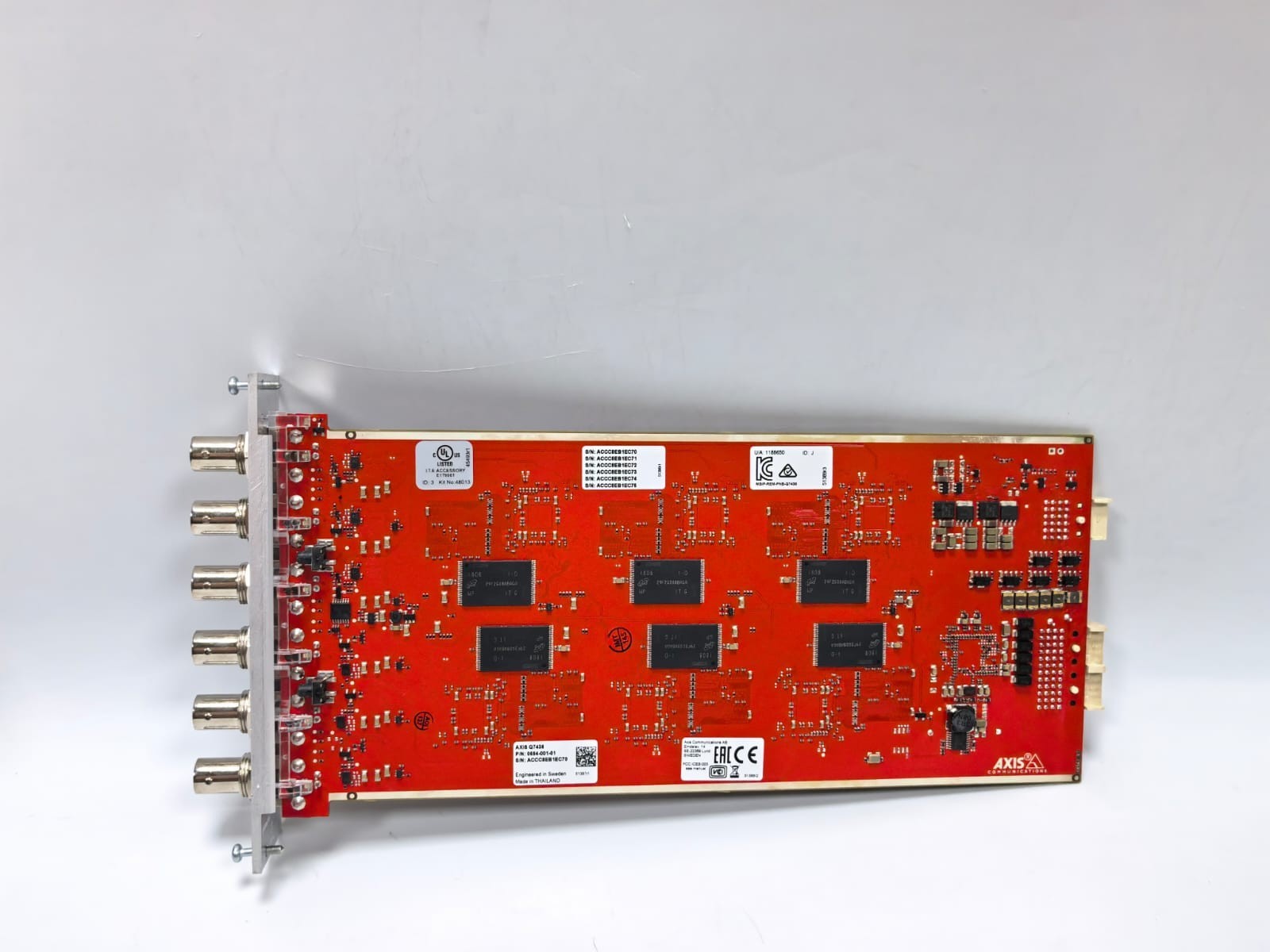 AXIS COMMUNICATION 0584-001-01 AXIS COMMUNICATION Q7436 VIDEO ENCODER BLADE 0584-001-01 6