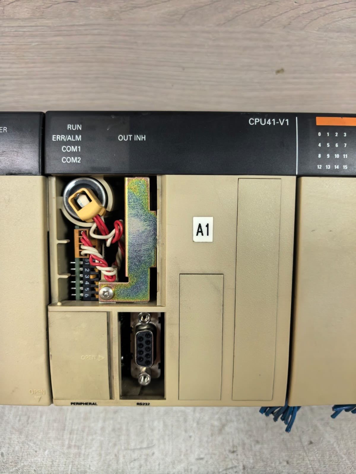 Omron CQM1 PD026/ CPU141-V1 /OCH/OC222 OMRON SYSMAC CQM1 PD026/ CPU141-V1 /OCH/OC222 PROGRAMMABLE LOGIC CONTROLLER 6