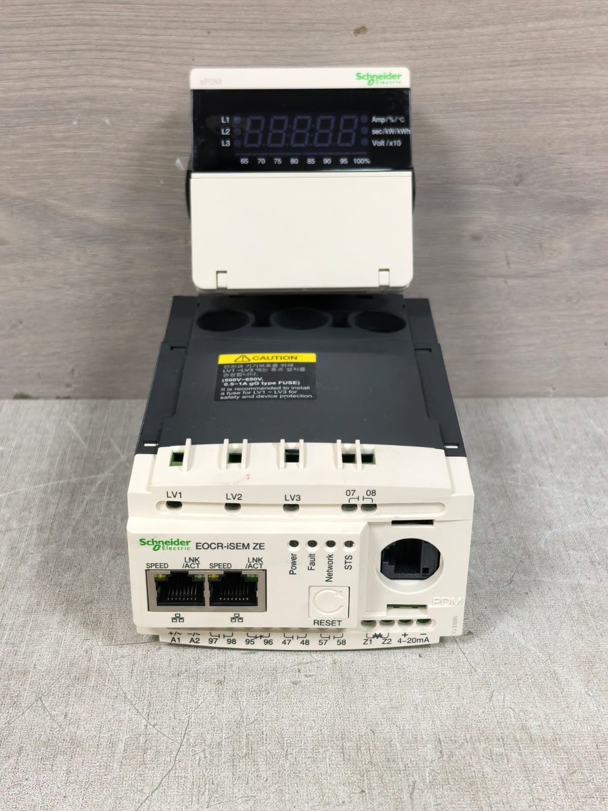 Schneider Electric EOCR-ISEM ZE / ISEMZE-WRUH SCHNEIDER ELECTRIC EOCR-ISEM ZE / ISEMZE-WRUH SMART ELECTRONIC PROTECTION RELAY 4