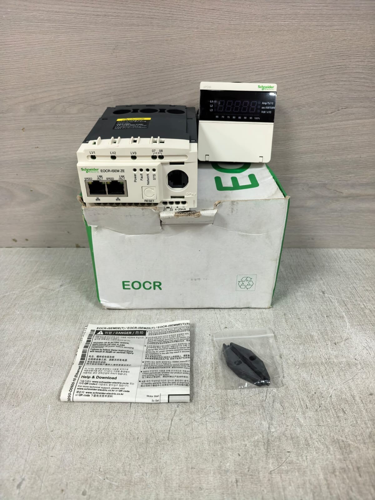 Schneider Electric EOCR-ISEM ZE / ISEMZE-WRUH SCHNEIDER ELECTRIC EOCR-ISEM ZE / ISEMZE-WRUH SMART ELECTRONIC PROTECTION RELAY 1