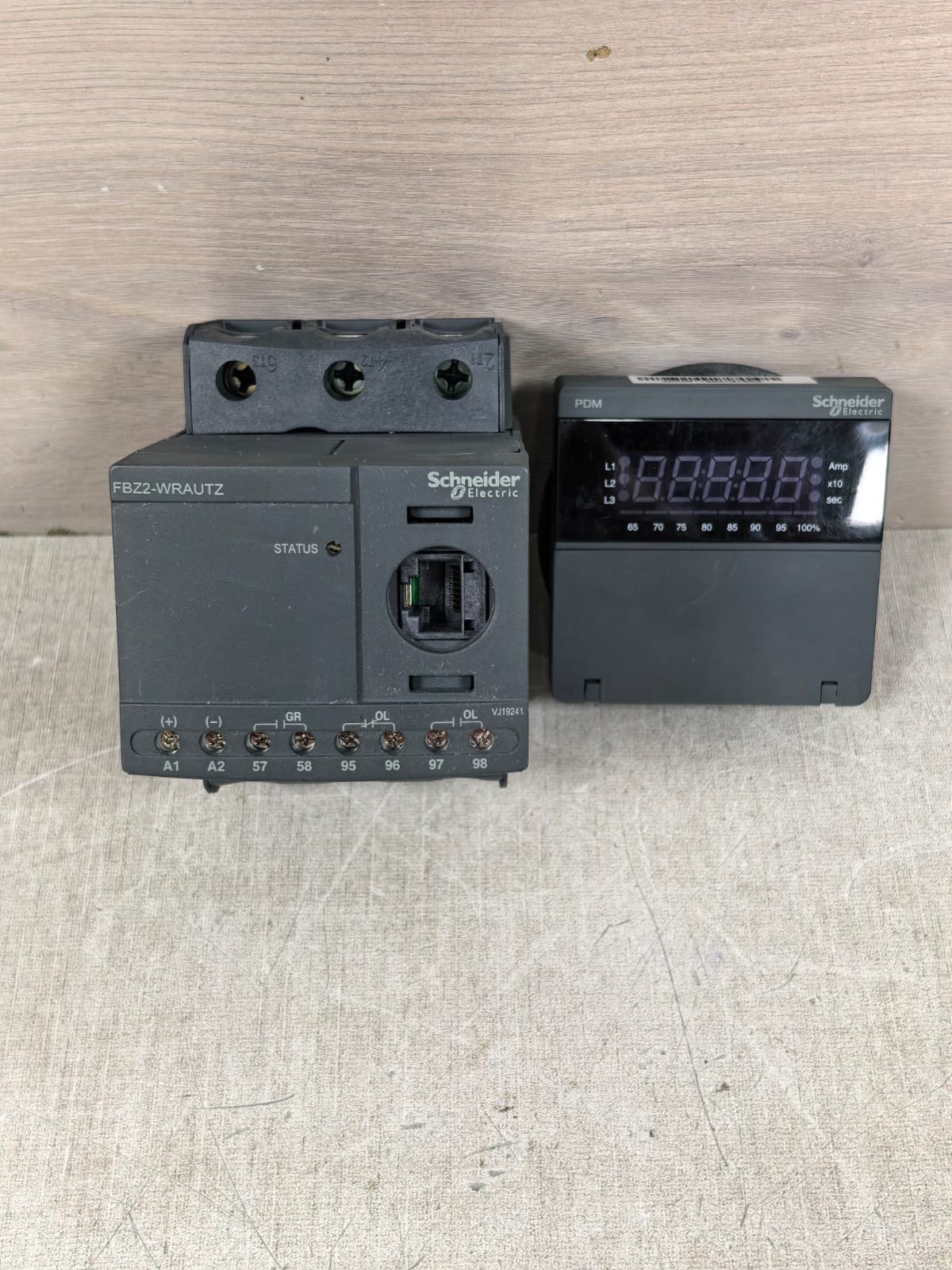 Schneider Electric FBZ2-WRAUTZ SCHNEIDER ELECTRIC FBZ2-WRAUTZ ELECTRONIC OVERCURRENT RELAY 100-240VAC/DC 2