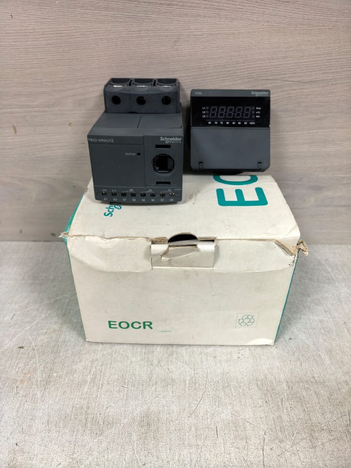Schneider Electric FBZ2-WRAUTZ SCHNEIDER ELECTRIC FBZ2-WRAUTZ ELECTRONIC OVERCURRENT RELAY 100-240VAC/DC 1