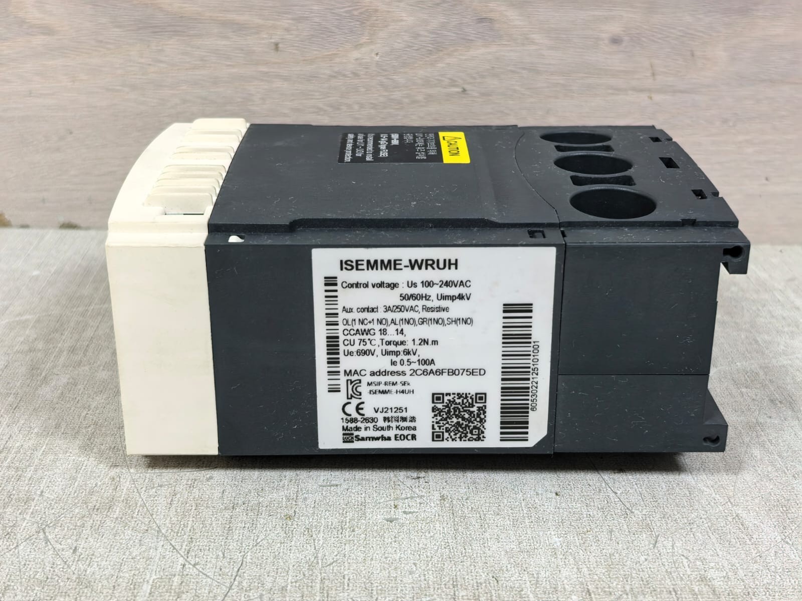 Schneider Electric EOCR-ISEM ME/ ISEMME-WRUH SCHNEIDER ELECTRIC EOCR-ISEM ME/ ISEMME-WRUH INTELLIGENT SMART ENERGY MONITORING 5