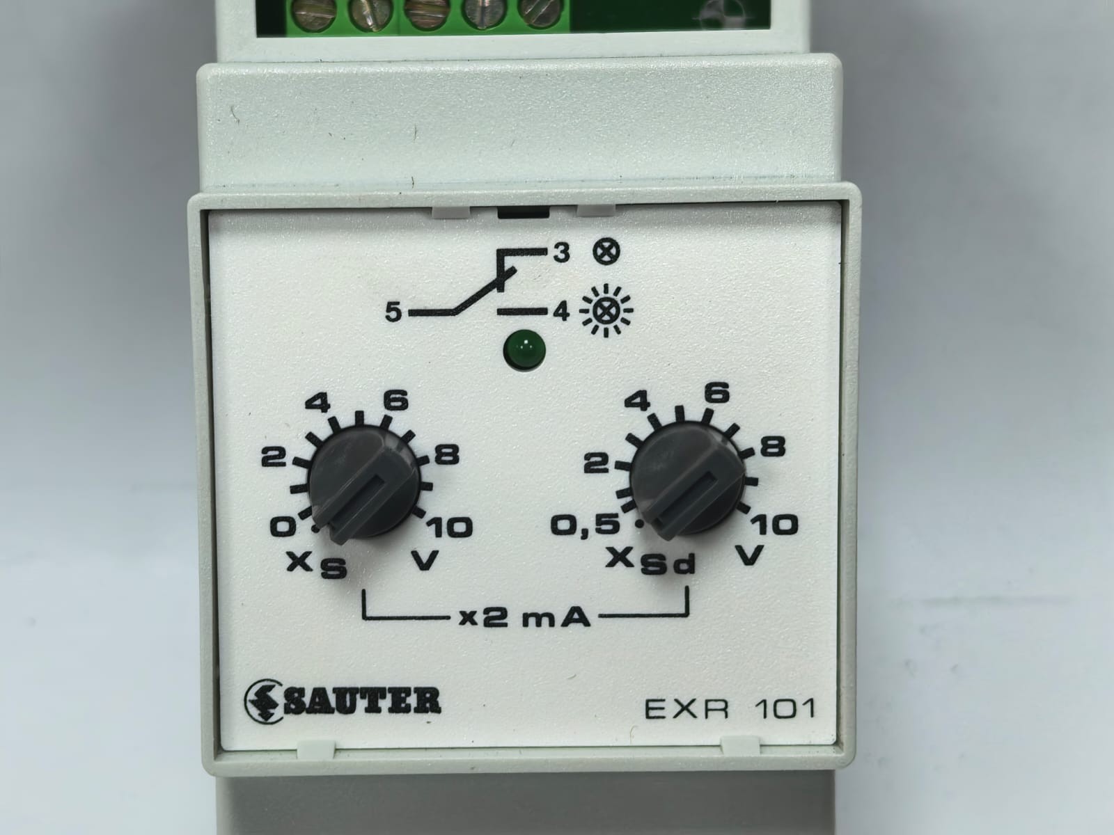 SAUTER EXR101 F001 SAUTER EXR101 F001 FLEXOTRON 2000 ELECTRONIC SWITCHING UNIT 3