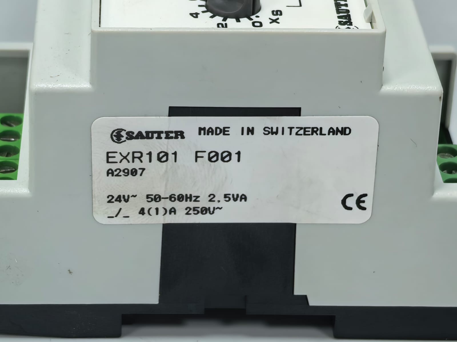 SAUTER EXR101 F001 SAUTER EXR101 F001 FLEXOTRON 2000 ELECTRONIC SWITCHING UNIT 4