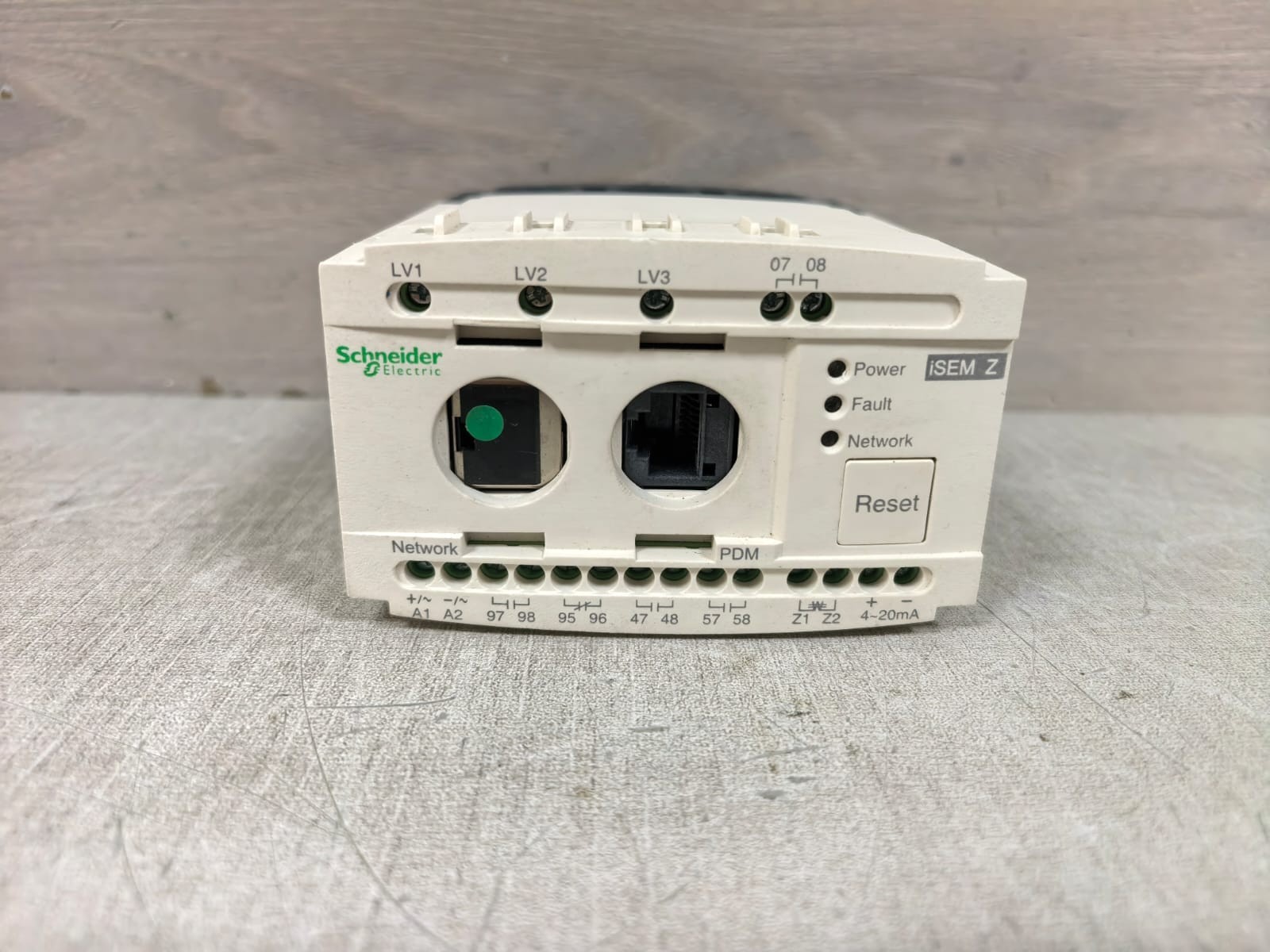 Schneider Electric ISEM Z/ ISEMZ-WRUH SCHNEIDER ELECTRIC ISEM Z/ ISEMZ-WRUH DIGITAL MOTOR PROTECTION RELAY 4