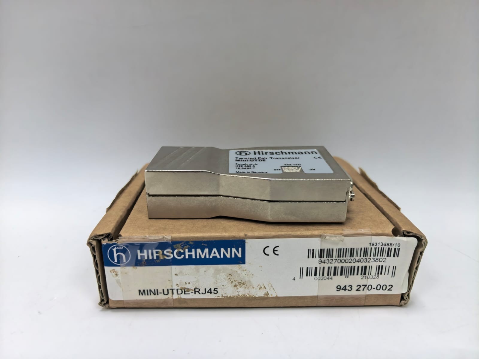 HIRSCHMANN MINI-UTDE-RJ45 HIRSCHMANN MINI-UTDE-RJ45 TWISTED PAIR TRANSCEIVER 2