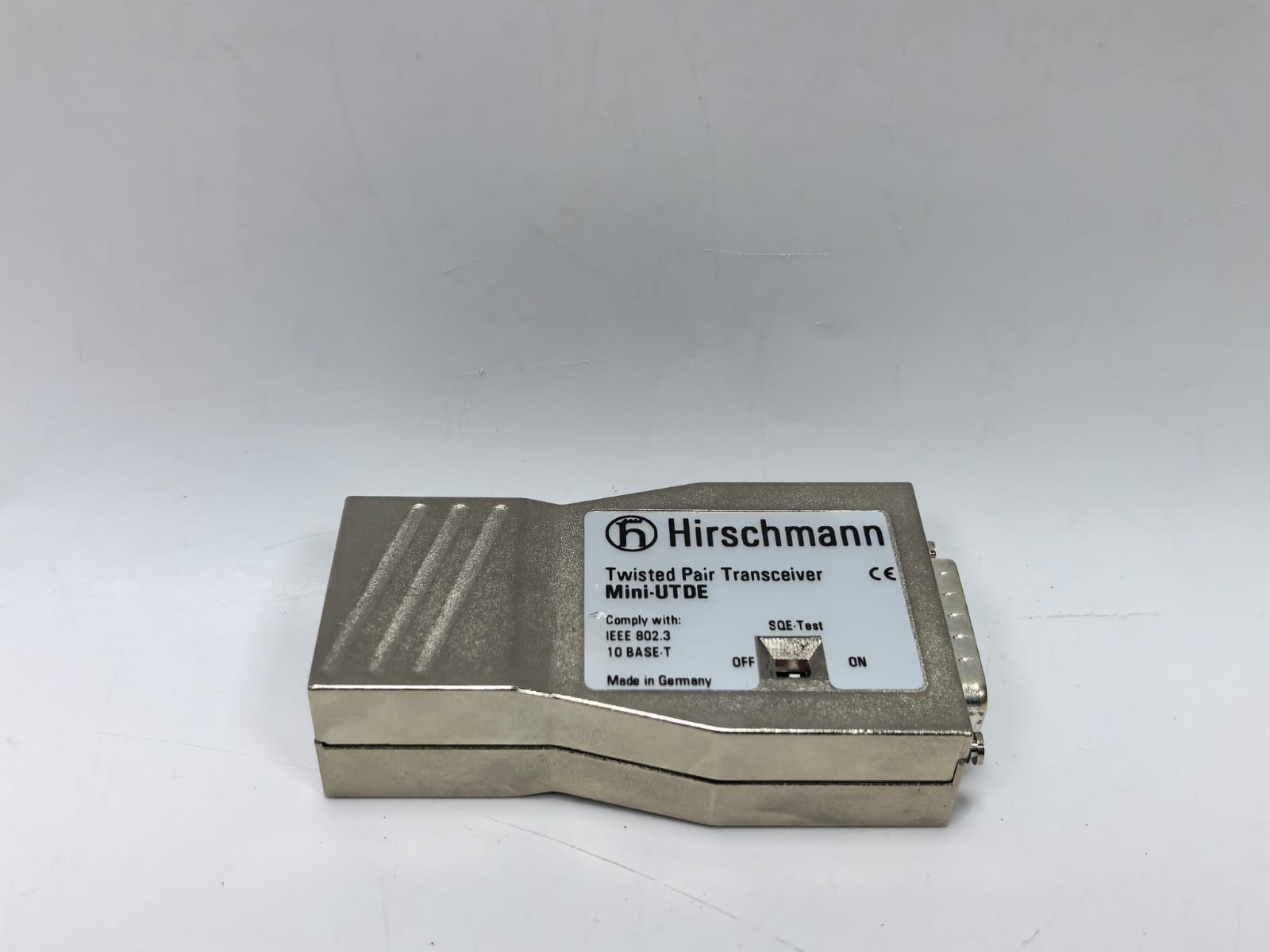 HIRSCHMANN MINI-UTDE-RJ45 HIRSCHMANN MINI-UTDE-RJ45 TWISTED PAIR TRANSCEIVER 7