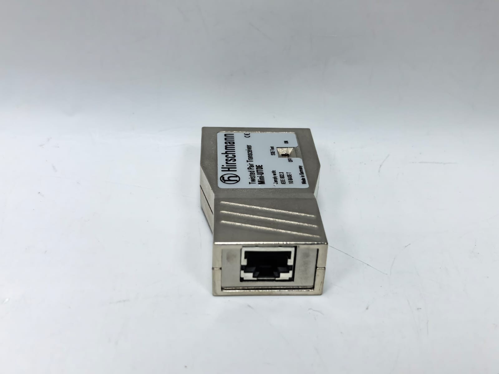 HIRSCHMANN MINI-UTDE-RJ45 HIRSCHMANN MINI-UTDE-RJ45 TWISTED PAIR TRANSCEIVER 9