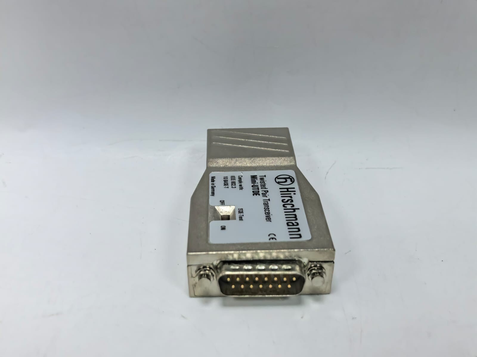 HIRSCHMANN MINI-UTDE-RJ45 HIRSCHMANN MINI-UTDE-RJ45 TWISTED PAIR TRANSCEIVER 10
