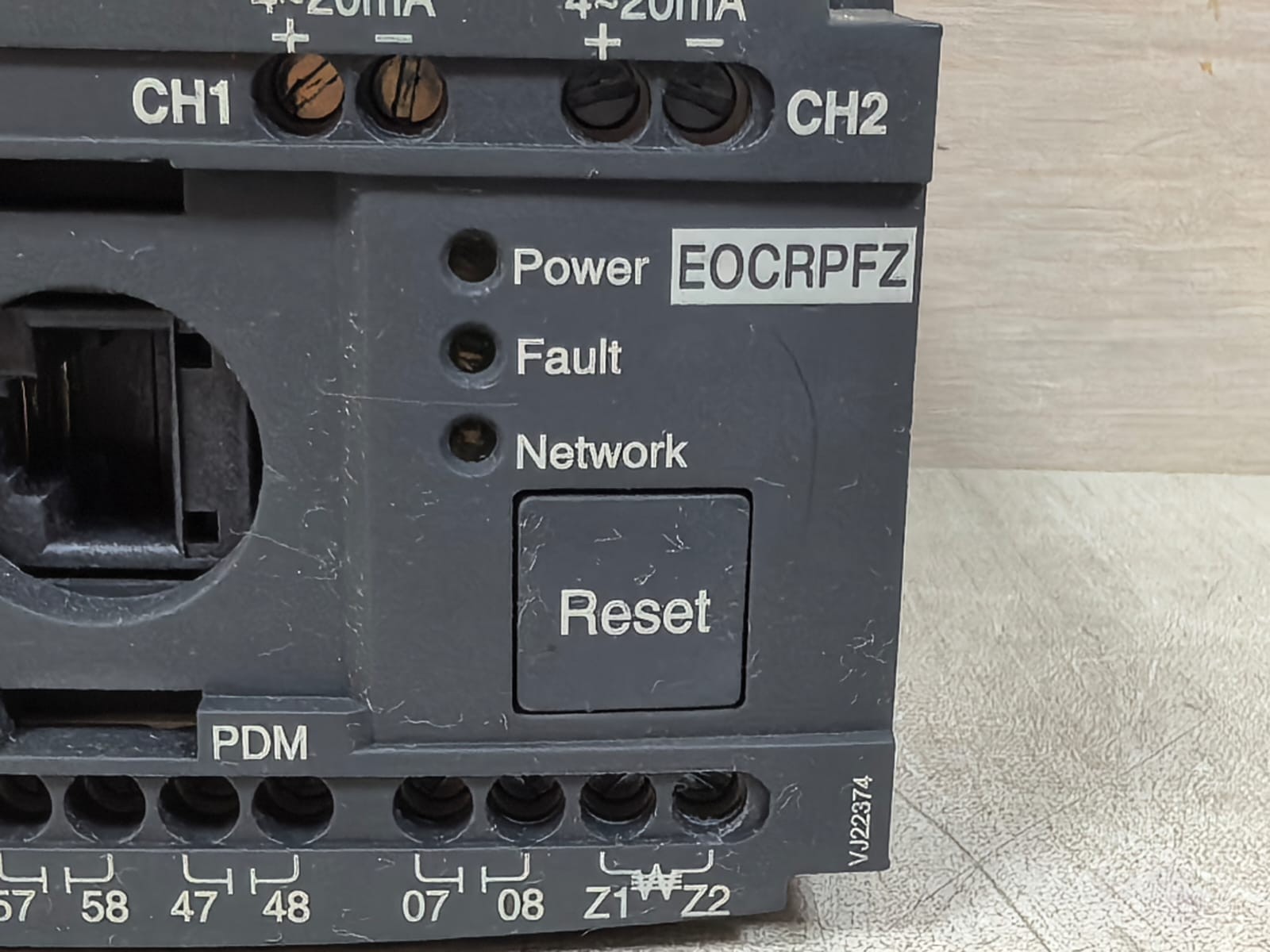 Schneider Electric EOCRPFZ/ EOCRPFZ-WRDUH SCHNEIDER ELECTRIC EOCRPFZ/ EOCRPFZ-WRDUH MOTOR PROTECTION RELAY 100-240VAC 3