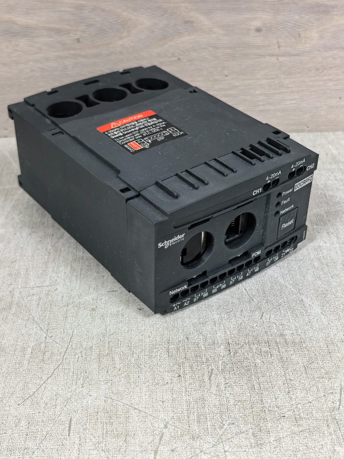 Schneider Electric EOCRPFZ/ EOCRPFZ-WRDUH SCHNEIDER ELECTRIC EOCRPFZ/ EOCRPFZ-WRDUH MOTOR PROTECTION RELAY 100-240VAC 6