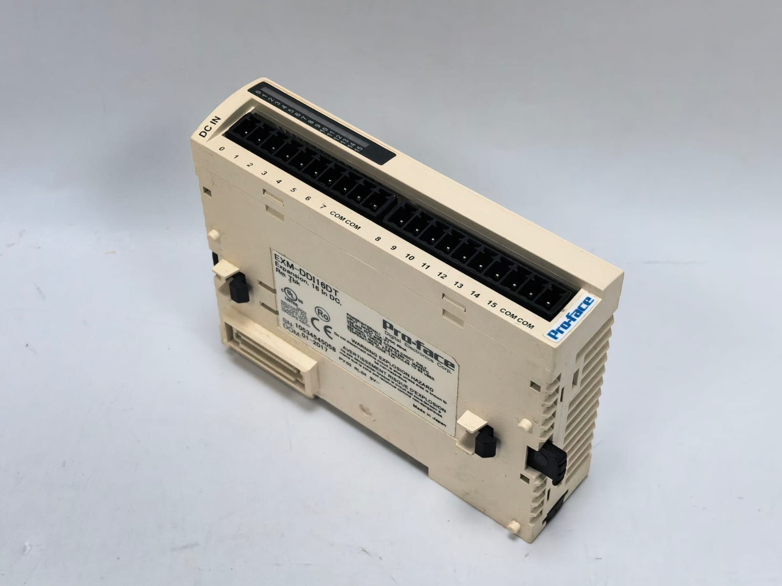 PRO-FACE EXM-DDI16DT PRO-FACE EXM-DDI16DT 16-POINT DIGITAL INPUT EXPANSION MODULE 9