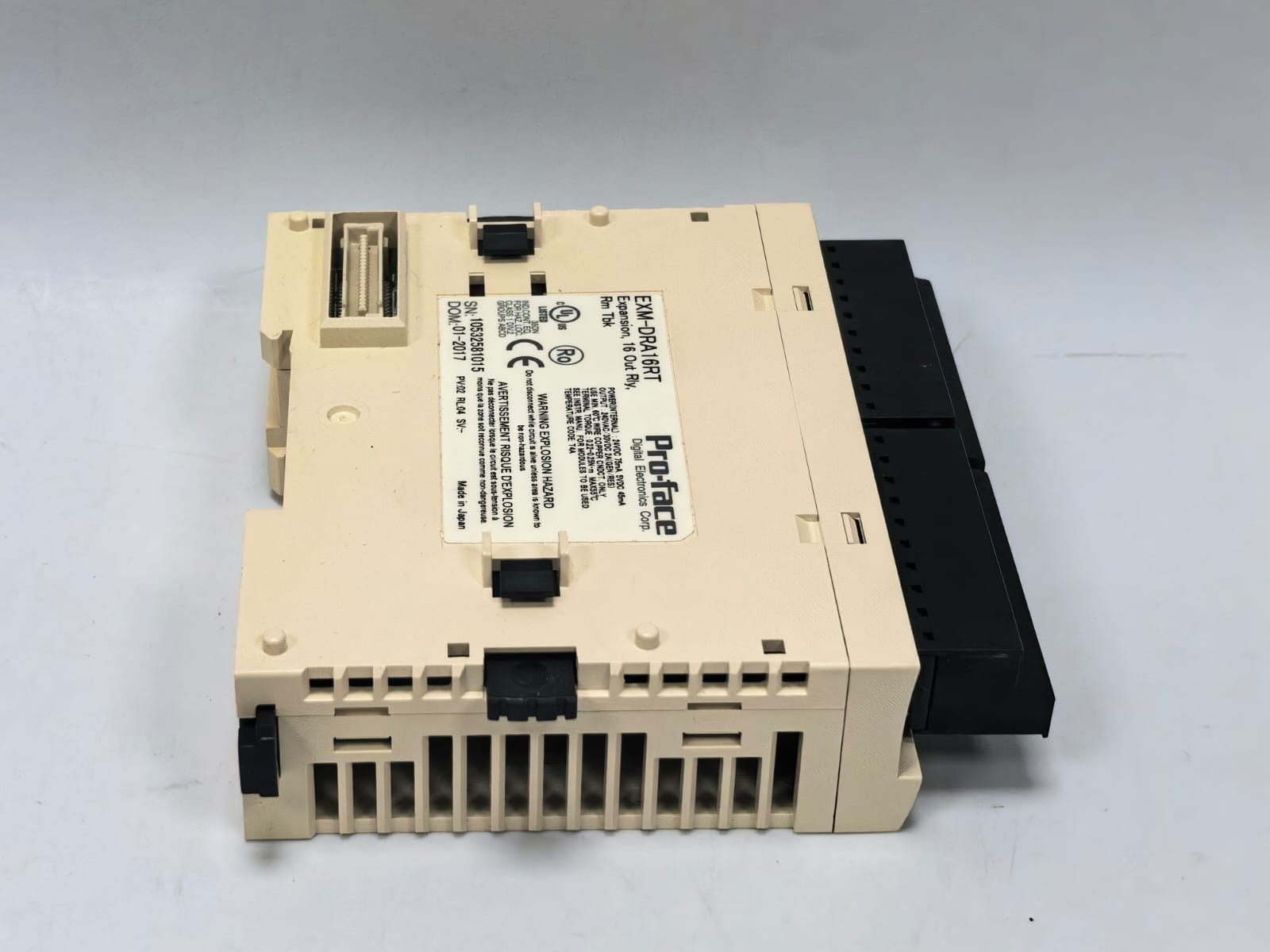 PRO-FACE EXM-DRA16RT PRO-FACE EXM-DRA16RT 16-POINT RELAY OUTPUT EXPANSION MODULE 5