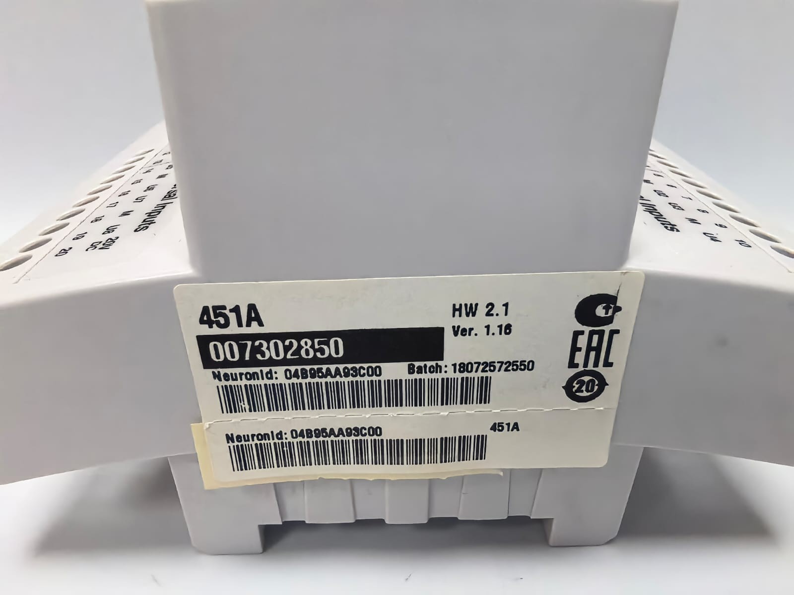 Schneider Electric TAC XENTA 400 SCHNEIDER ELECTRIC TAC XENTA 451A INPUT/OUTPUT MODULE W/ TAC XENTA 400 BASE 5