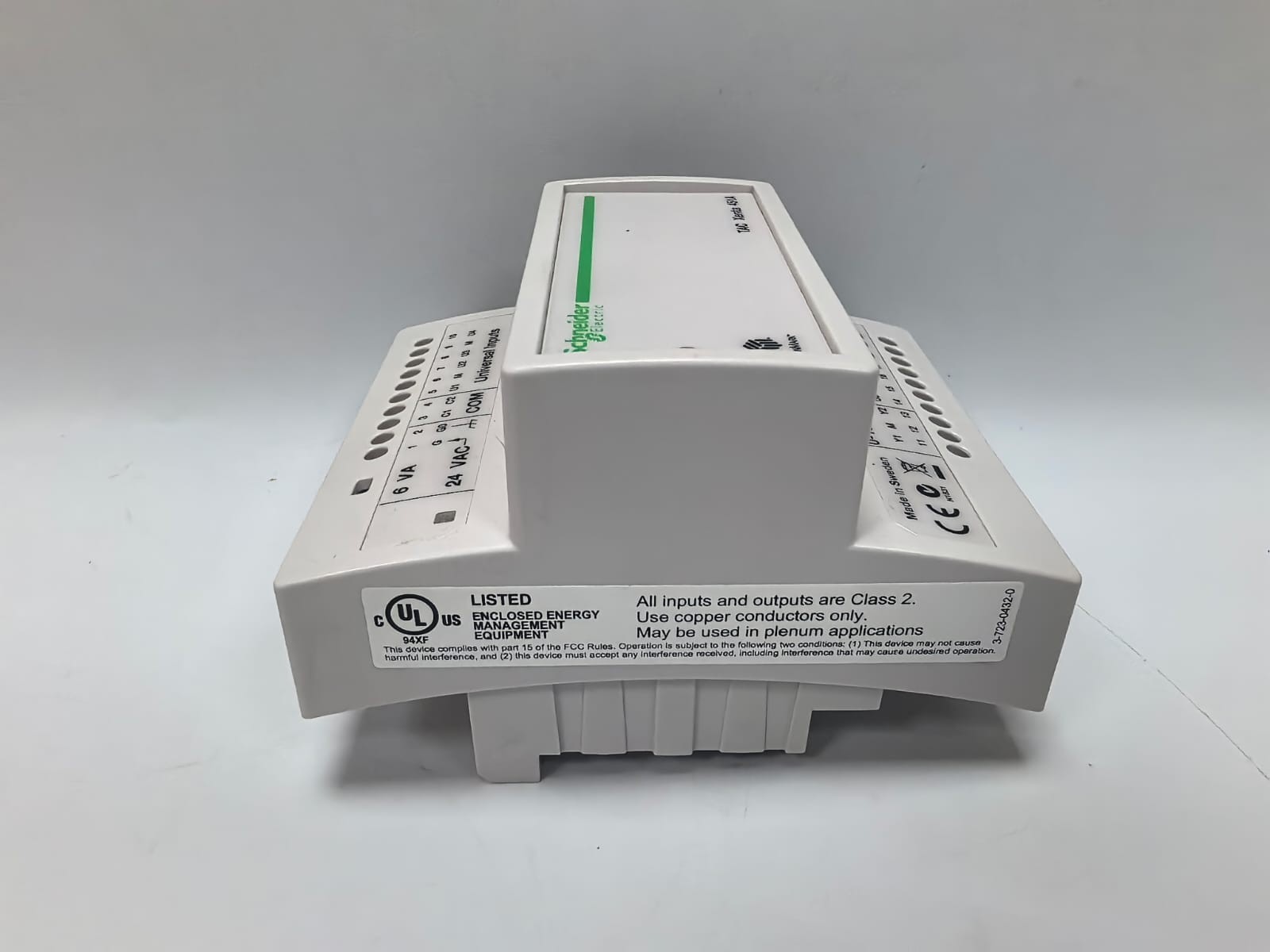 Schneider Electric TAC XENTA 400 SCHNEIDER ELECTRIC TAC XENTA 451A INPUT/OUTPUT MODULE W/ TAC XENTA 400 BASE 7