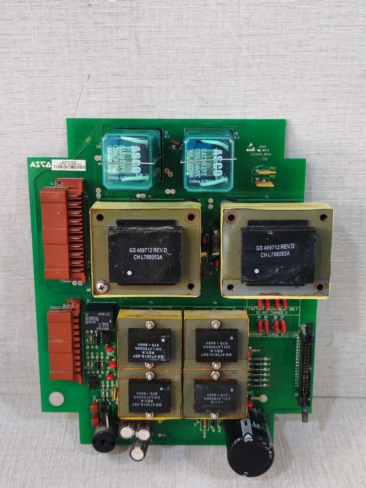 ASCO 61873-002F ASCO 61873-002F PCB BOARD 1
