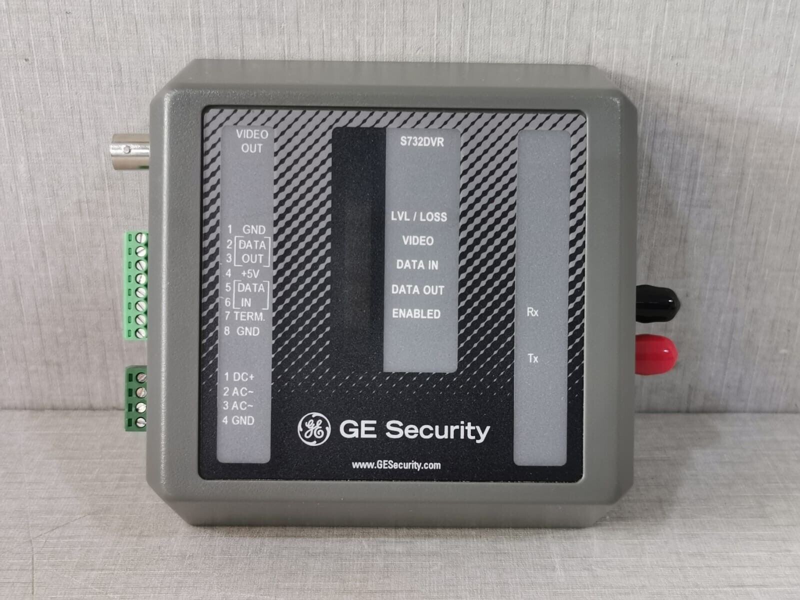 GE SECURITY S732DVR-EST2 GE SECURITY S732DVR-EST2 Digital Video Receiver 1
