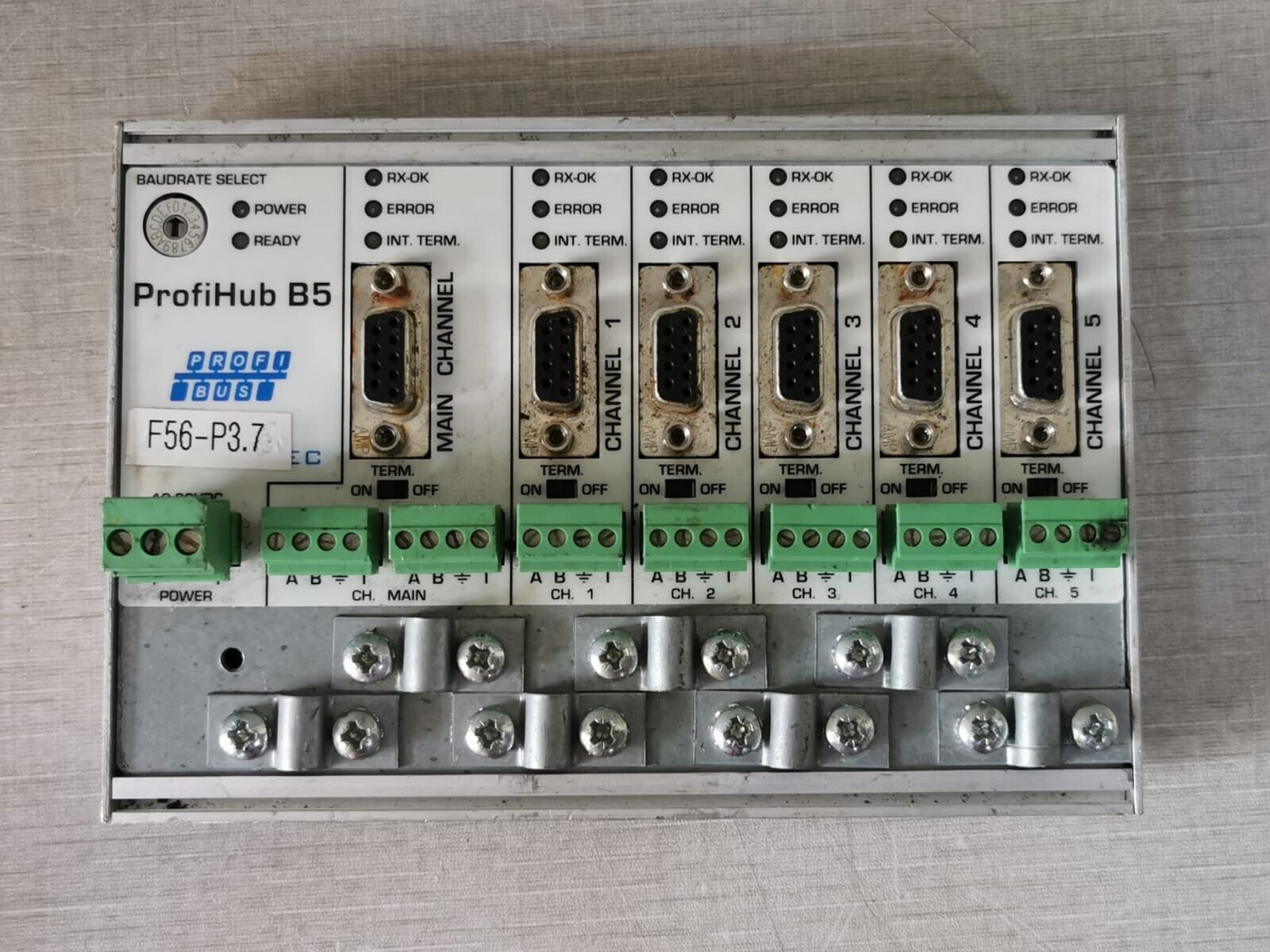 ProfiBus 17010 ProfiBus Profihub B5 Procentec 5 Channel DP Repeater 17010 2