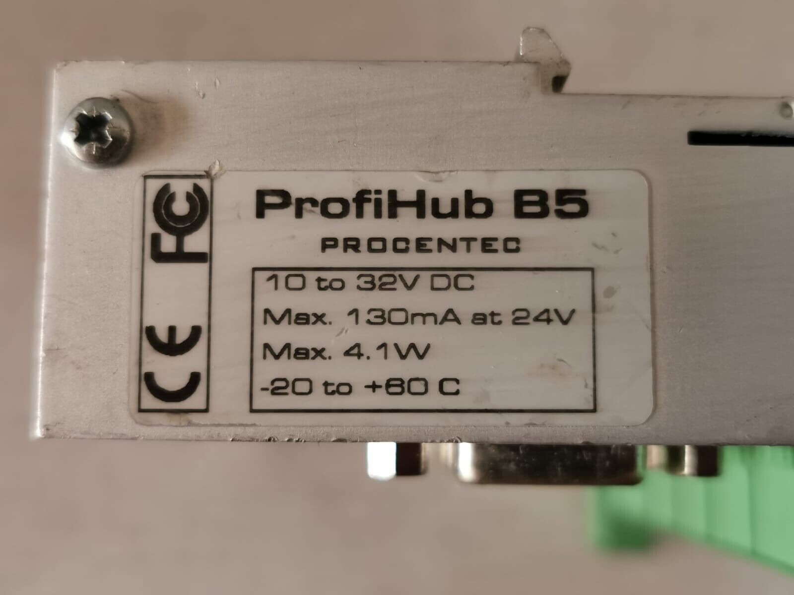 ProfiBus 17010 ProfiBus Profihub B5 Procentec 5 Channel DP Repeater 17010 3