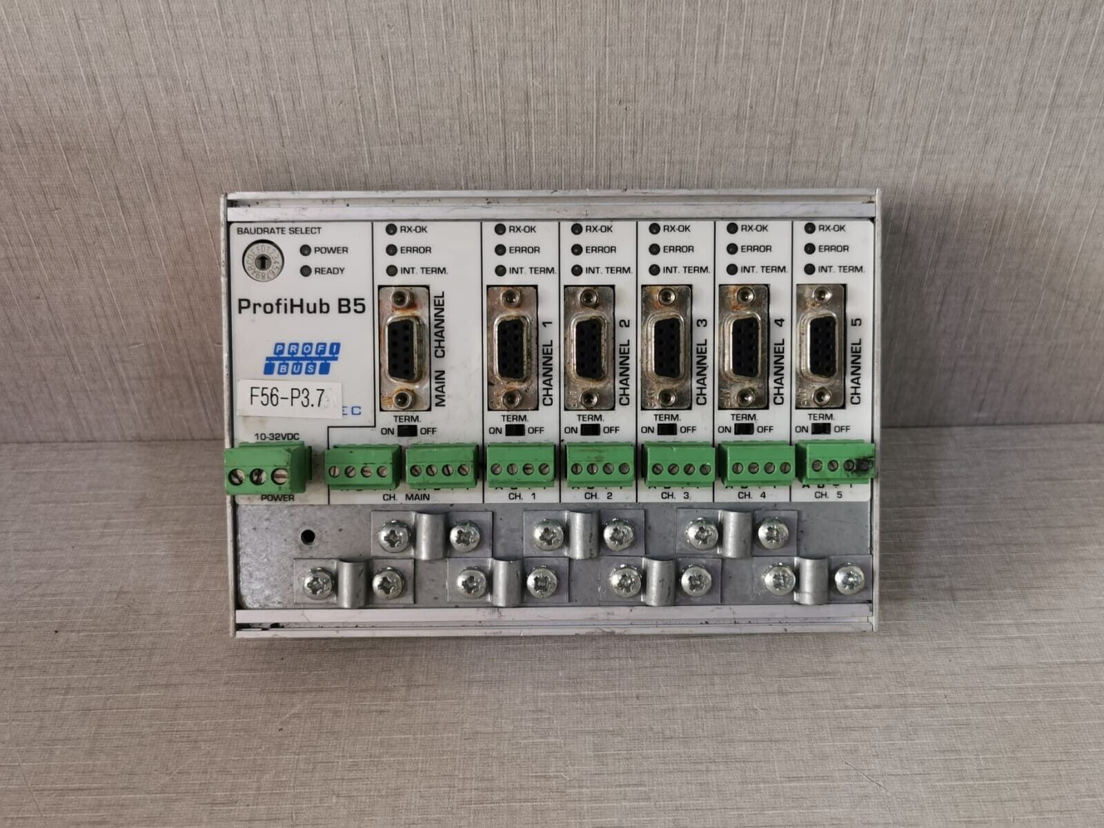 ProfiBus 17010 ProfiBus Profihub B5 Procentec 5 Channel DP Repeater 17010 1
