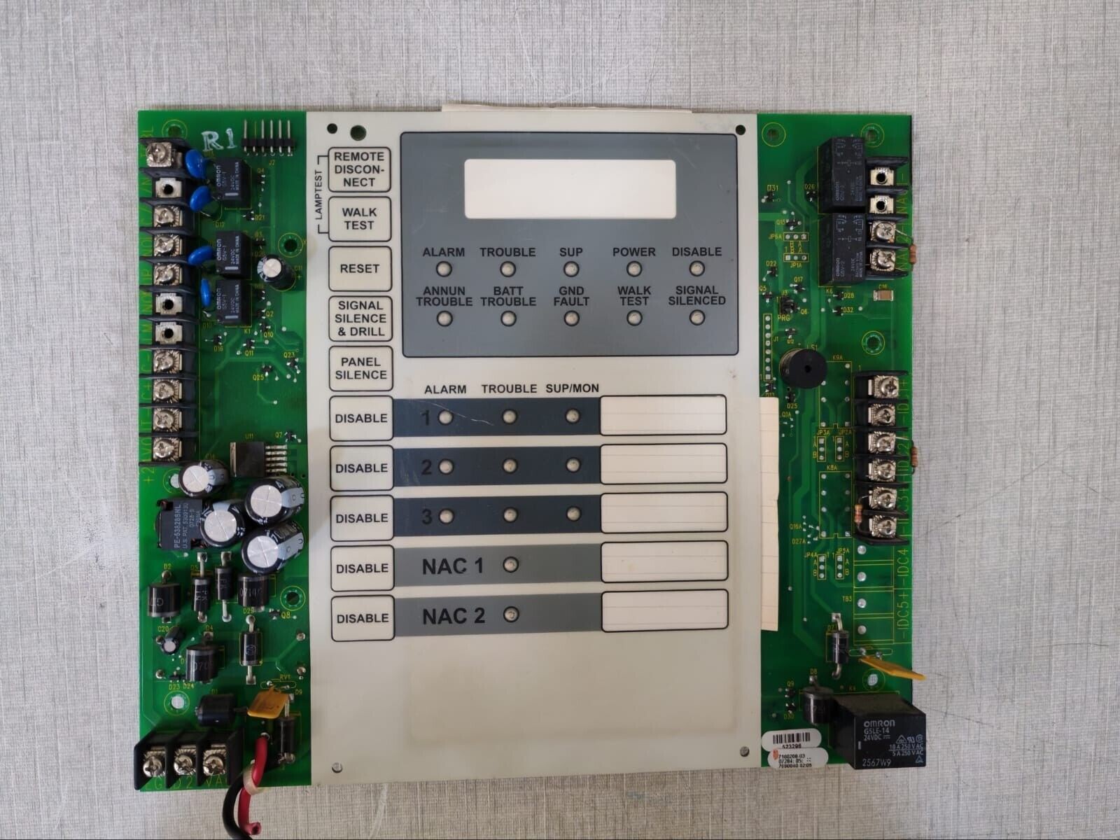 Edwards FS-302 Edwards EST FS-302 FireShield (3-zone FACP) Replacement PCB Board 2