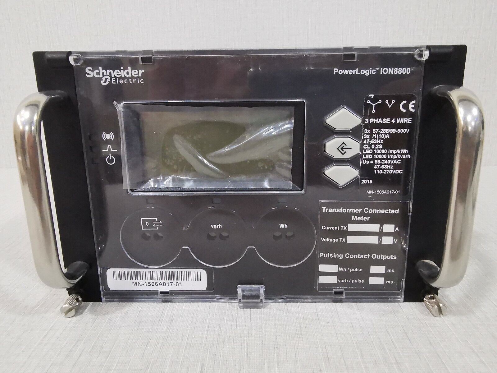 Schneider Electric MN-1506A017-01 Schneider ION8800 Power Logic MN-1506A017-01 - W/O ANY ACCS 1