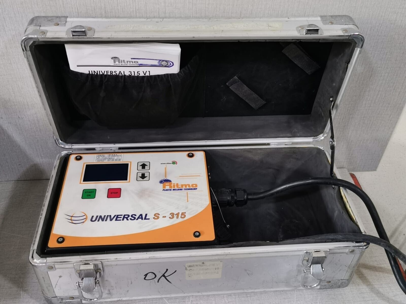 RITMO UNIVERSAL 315 V1 RITMO Universal 315 V1 Electrofusion Welding Machine - Incomplete Accessories 4